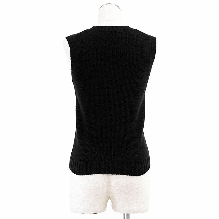 Prada Prada Prada Wool Cashmere Knit Vest Others Tops 38DNA871 DUTY FREE for USA Size ONE SIZE - 6 Thumbnail