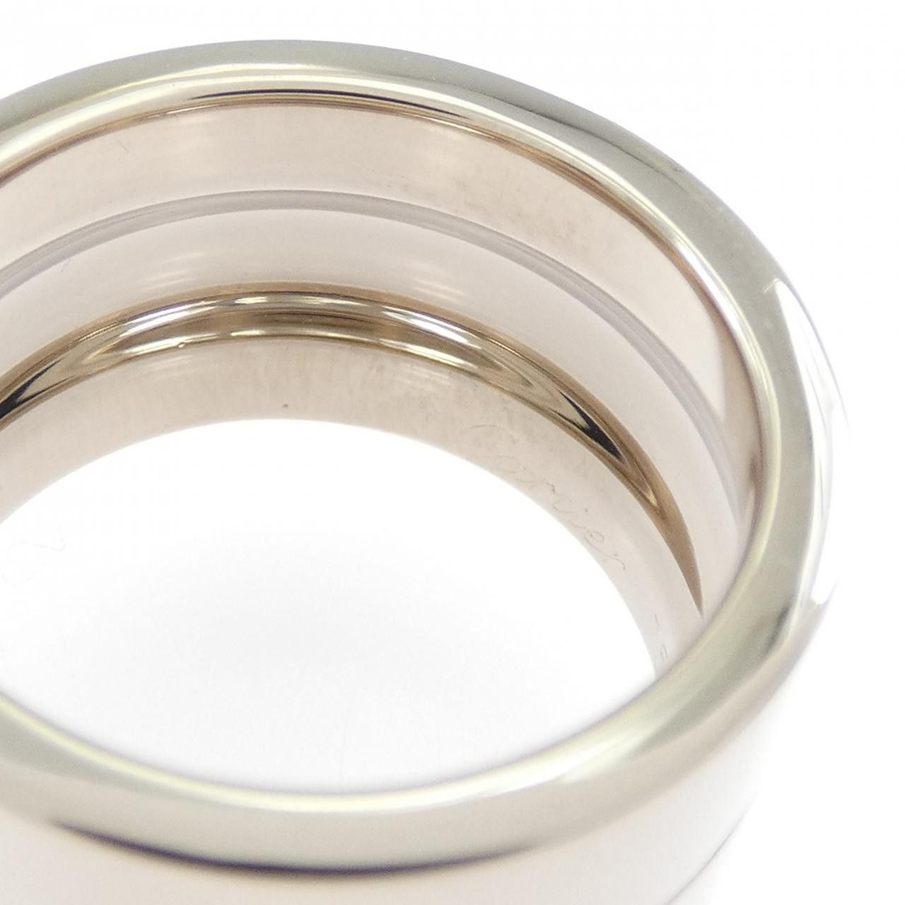 Cartier Cartier Cartier High Love 750 White Gold Ring Size 11 Metal Ring B40478 DUTY FREE for USA Size ONE SIZE - 4 Thumbnail