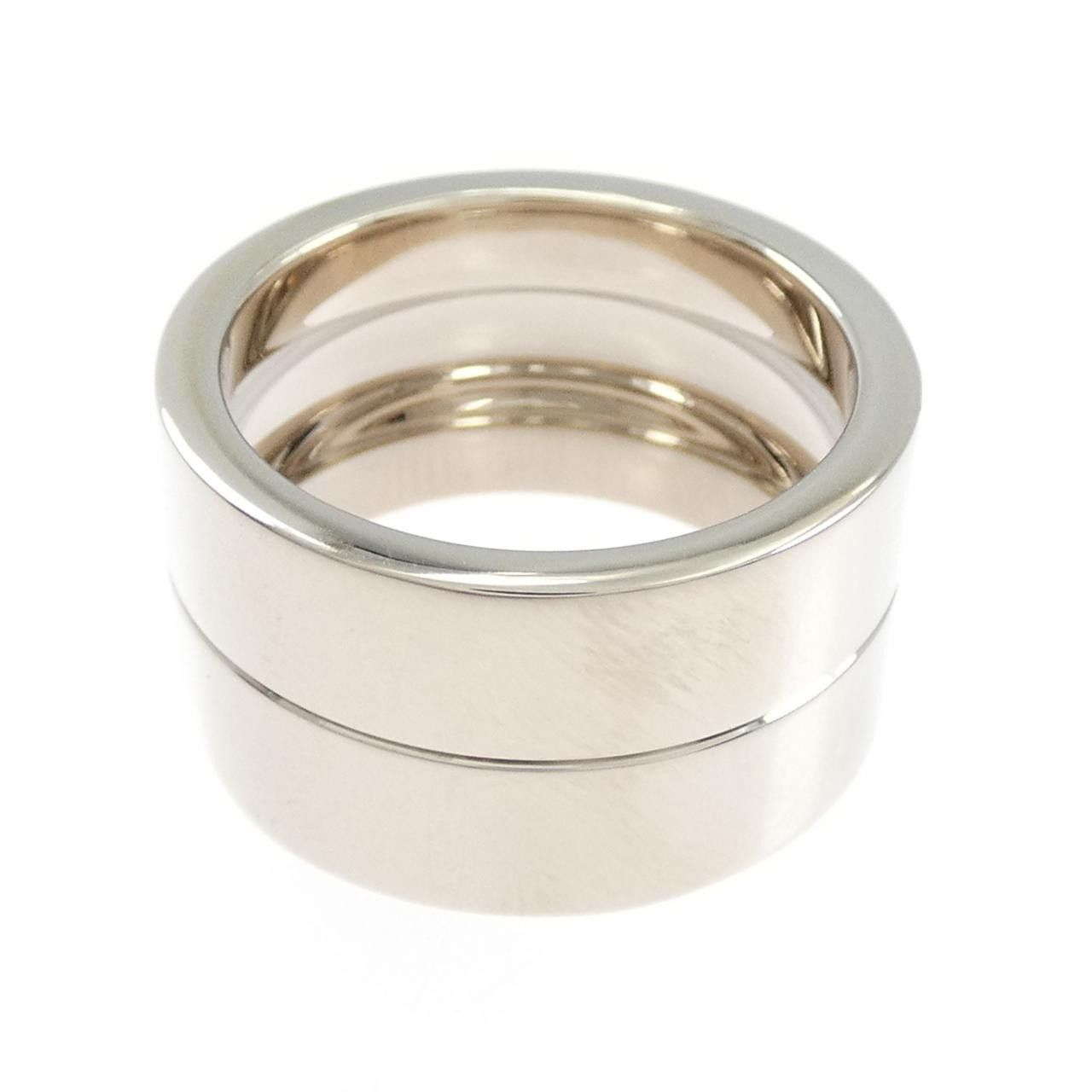 Cartier Cartier Cartier High Love 750 White Gold Ring Size 11 Metal Ring B40478 DUTY FREE for USA Size ONE SIZE - 3 Thumbnail