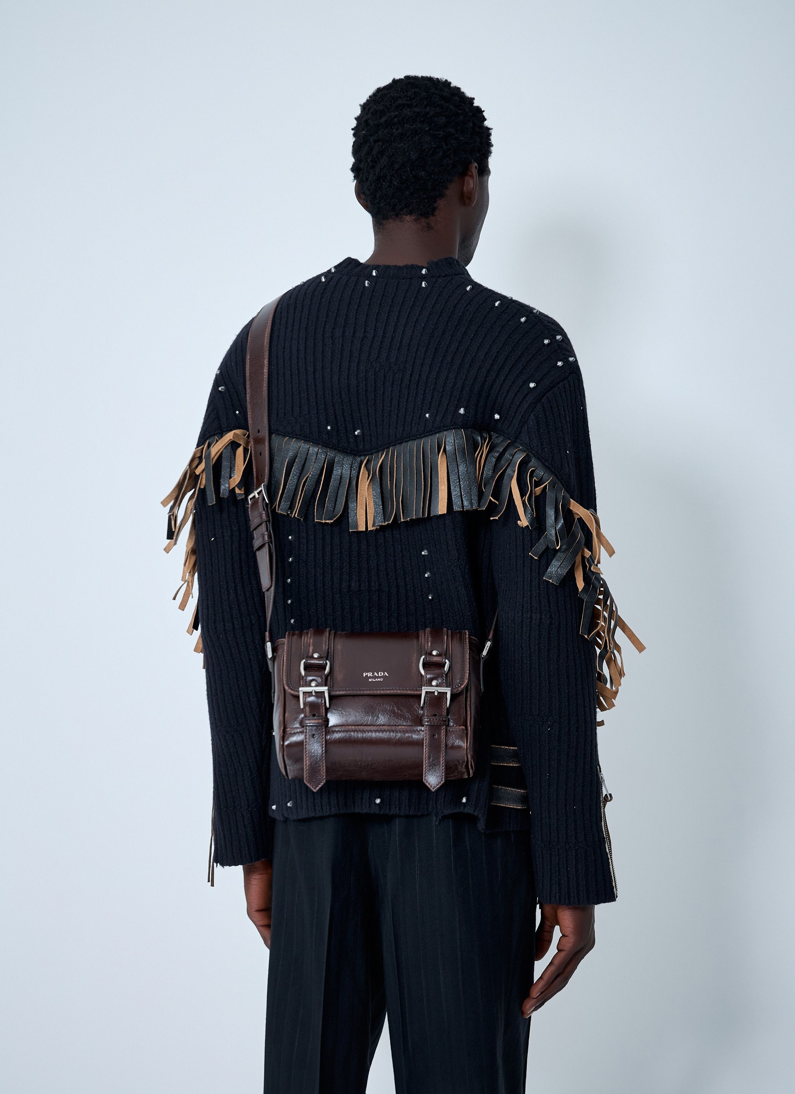 Prada Leather Explore Crossbody Bag Size ONE SIZE - 2 Thumbnail