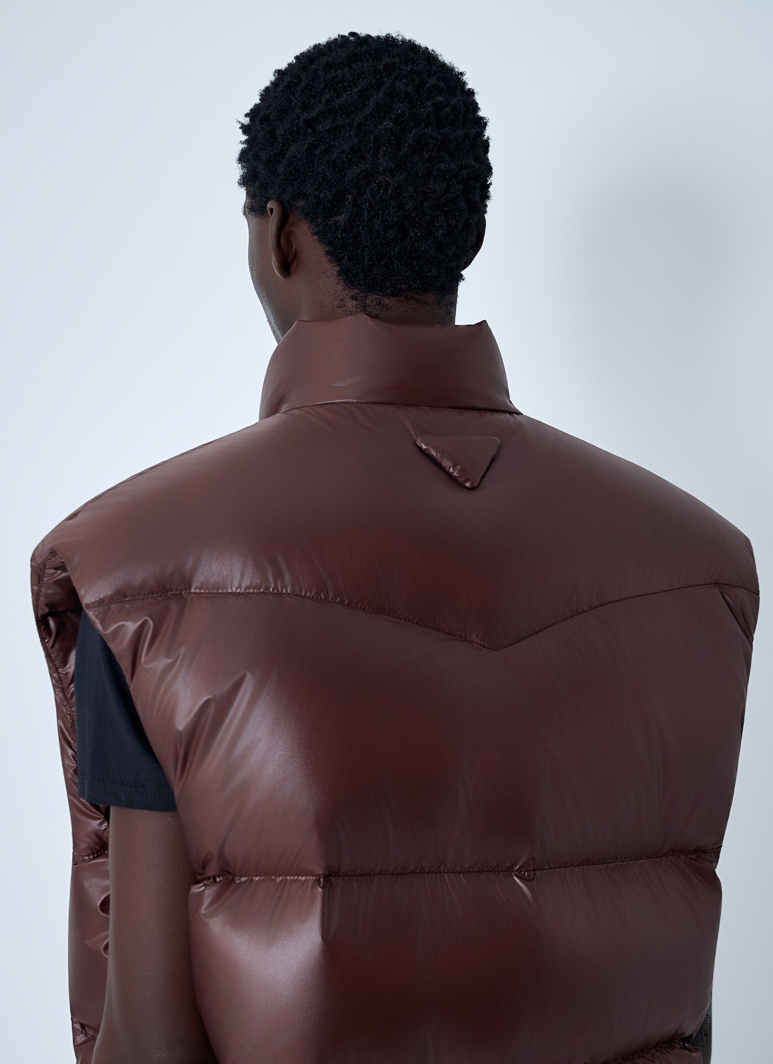 Prada Re-Nylon Down Vest Size US S / EU 44-46 / 1 - 6 Thumbnail