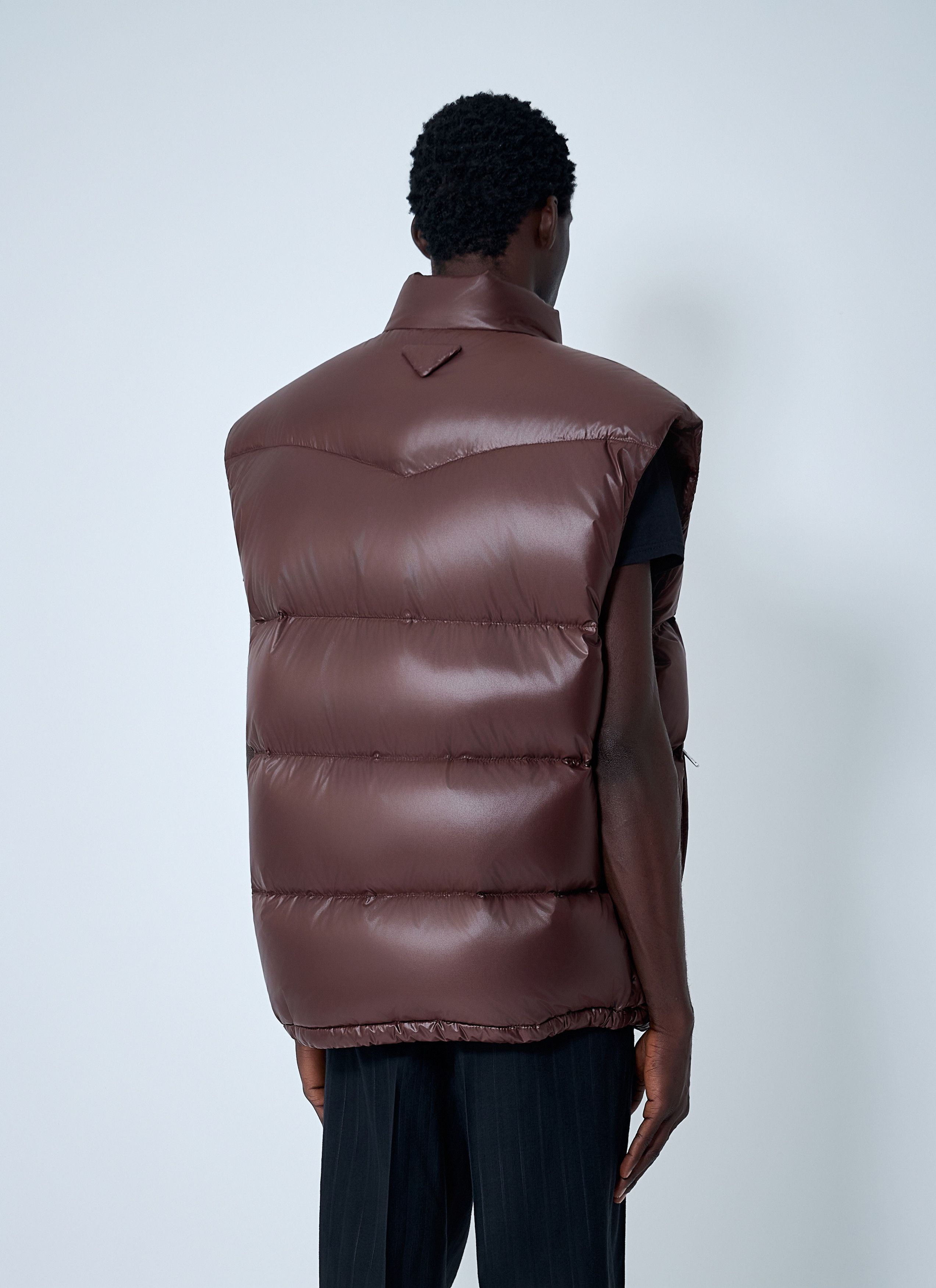 Prada Re-Nylon Down Vest Size US S / EU 44-46 / 1 - 4 Thumbnail