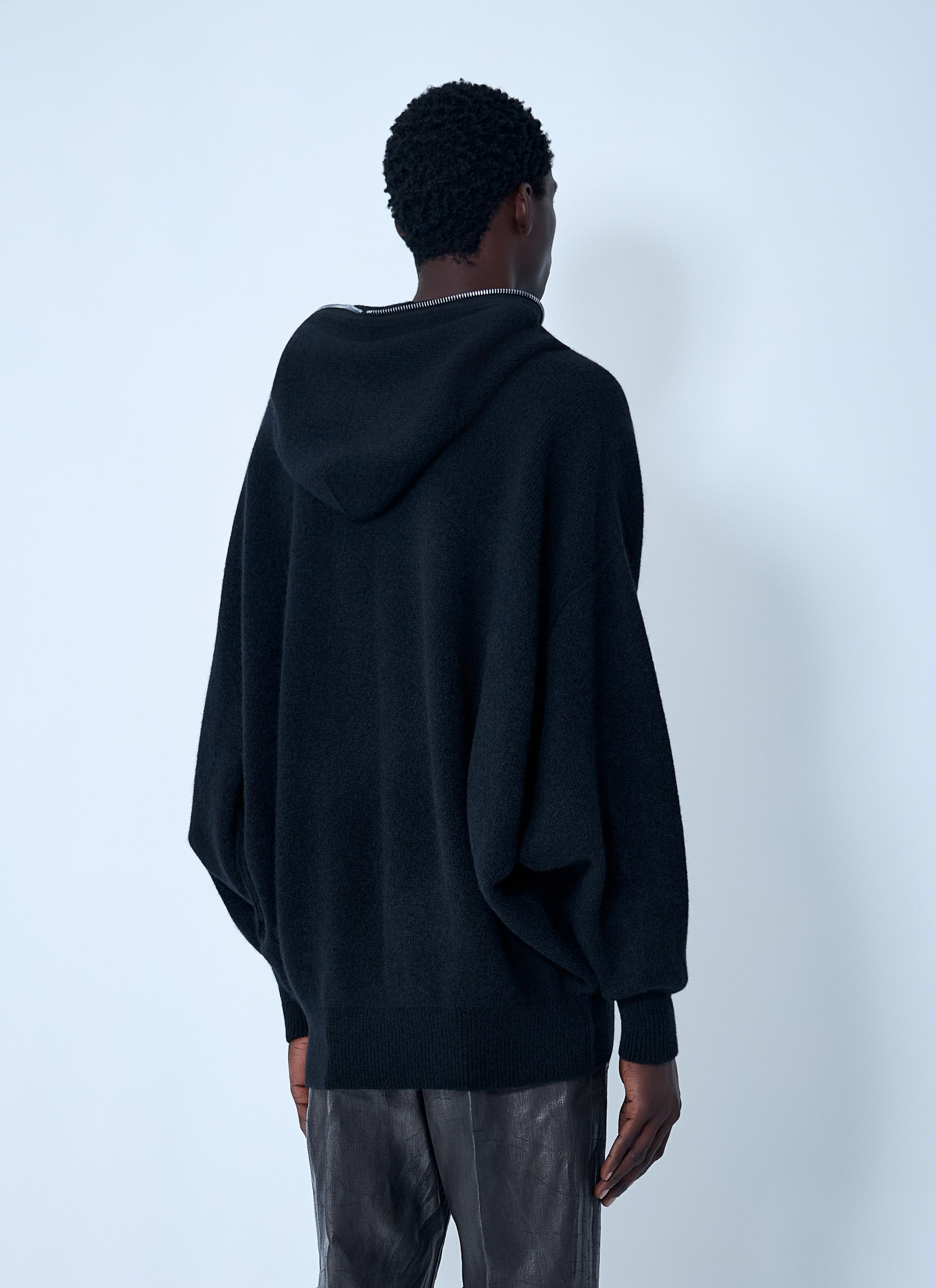 Rick Owens Gimp Hooded Zip-Up Sweatshirt Size US M / EU 48-50 / 2 - 4 Thumbnail