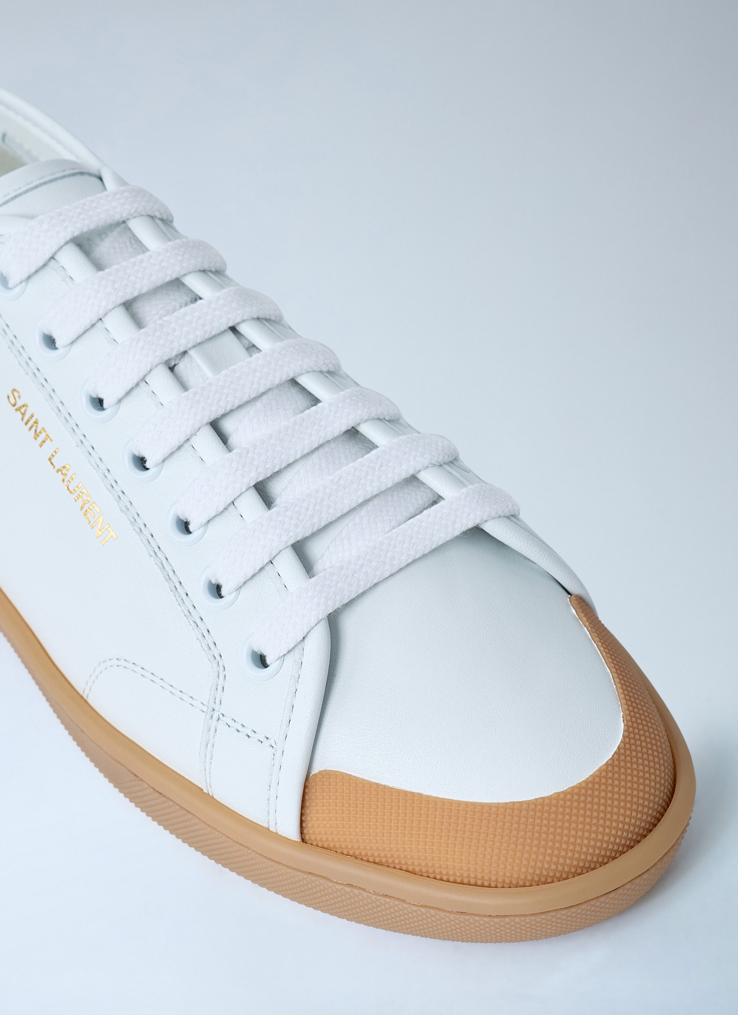 Saint Laurent Paris SL/39 Low-Top Sneakers Size US 7 / IT 37 - 3 Thumbnail
