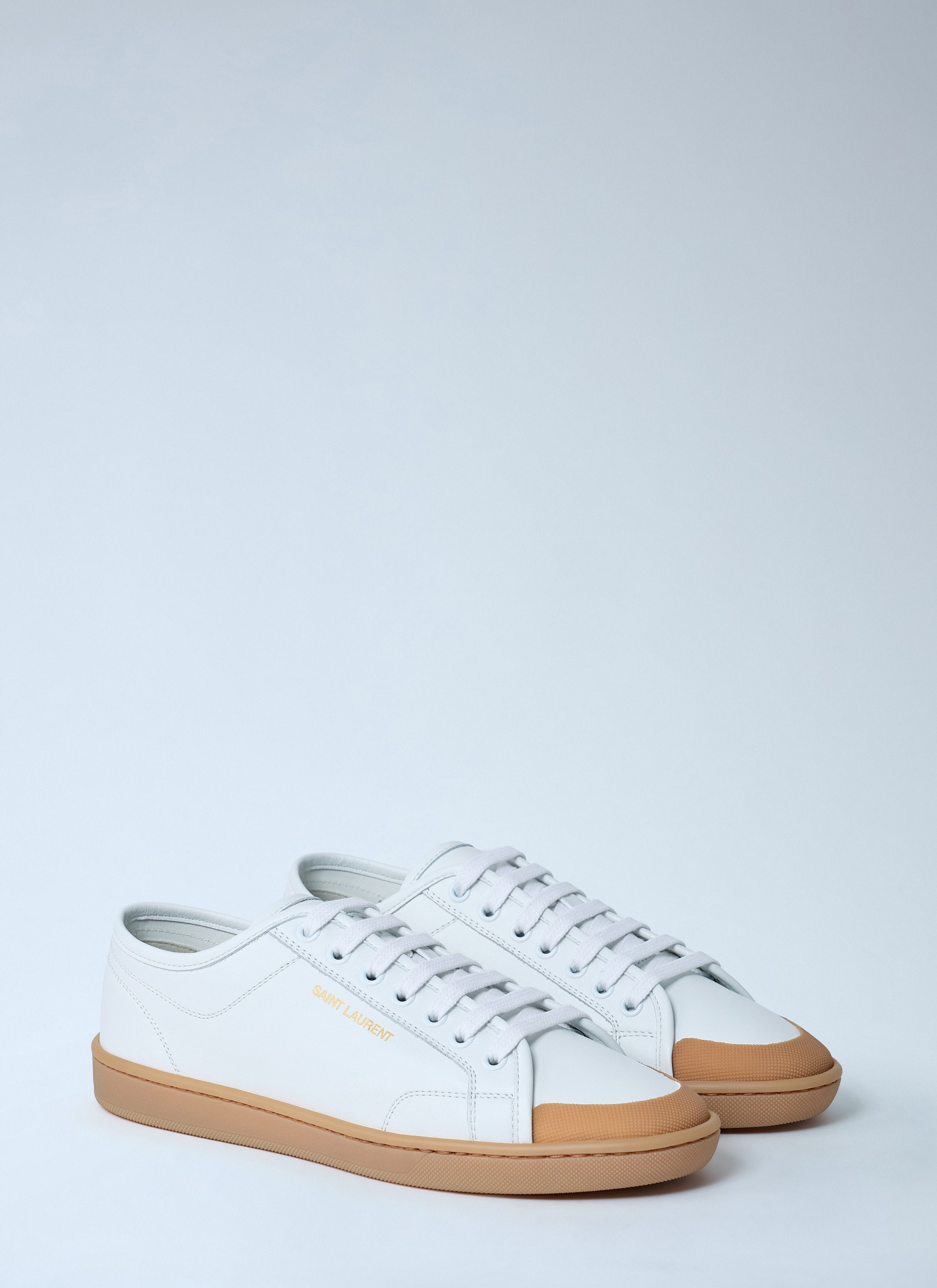 Saint Laurent Paris SL/39 Low-Top Sneakers Size US 7 / IT 37 - 2 Thumbnail