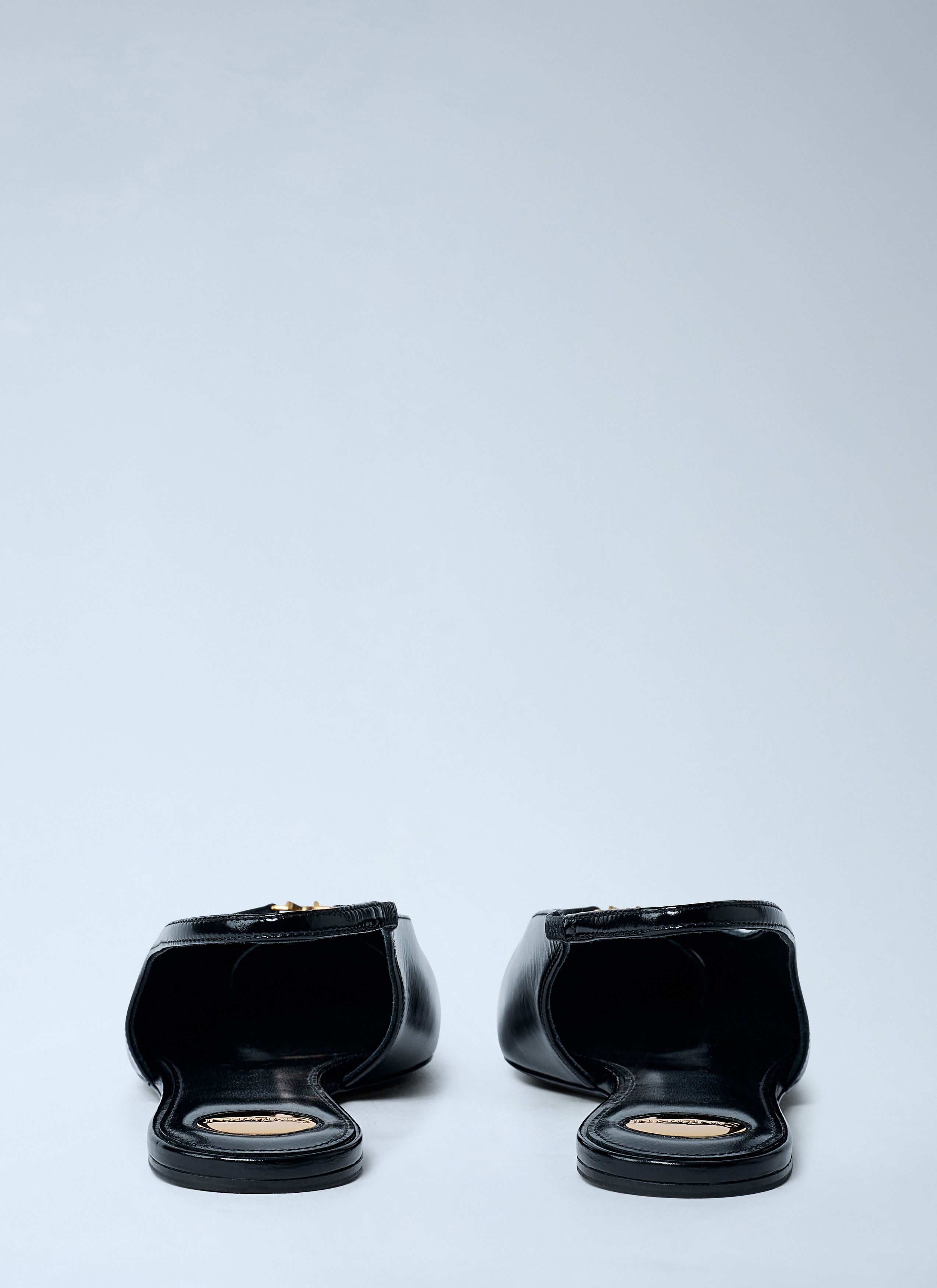 Saint Laurent Paris Babylon 00 Slingback Ballerina Flats Size US 7 / IT 37 - 5 Thumbnail