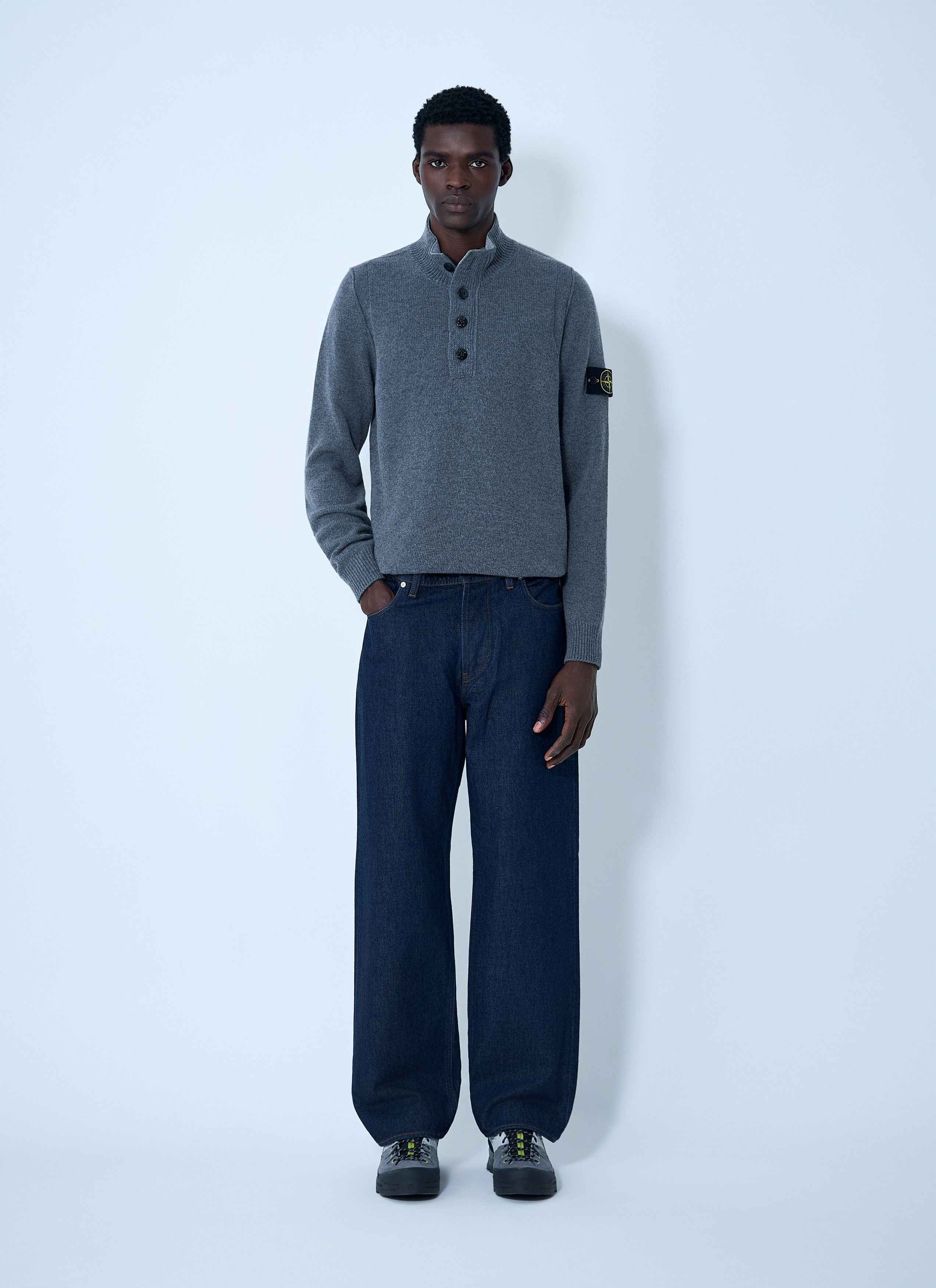 Stone Island Compass Patch Jeans Size US 28 / EU 44 - 2 Thumbnail