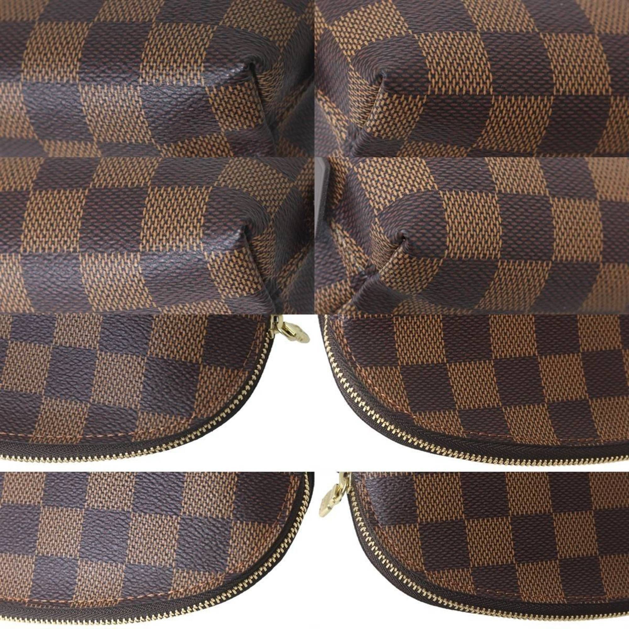 Louis Vuitton Louis Vuitton Pochette Tick Pouch Damier Ebene N47516 C104 Size ONE SIZE - 5 Thumbnail