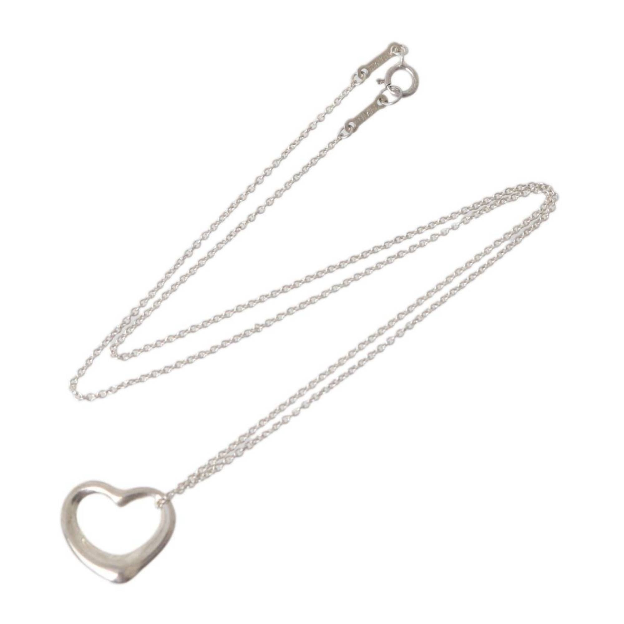 Tiffany & Co. Tiffany & Co. Heart Necklace PERETTI SPAIN 925 Sv925 2.3g Size ONE SIZE - 2 Thumbnail