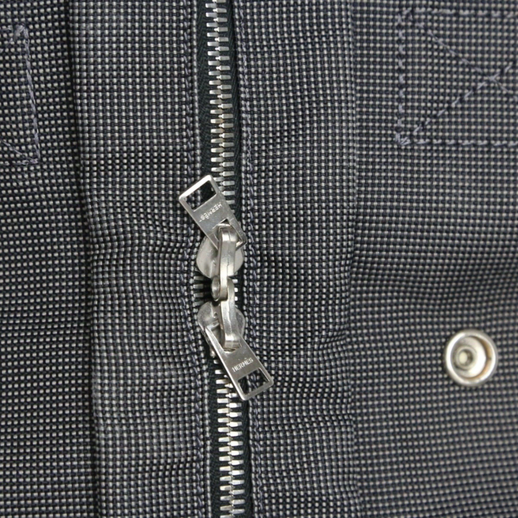 Hermes Hermes Hermès Air Line Tote MM Canvas Business Bag in Gray Size ONE SIZE - 11 Thumbnail