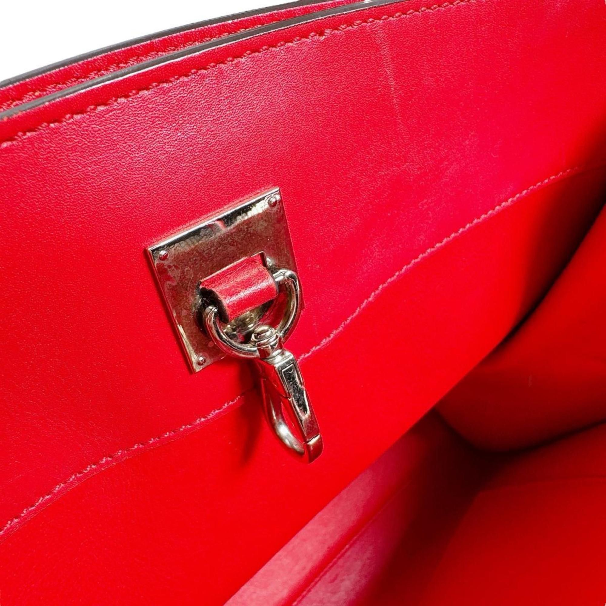 Louis Vuitton Louis Vuitton Infini City Steamer PM Handbag in Calfskin, M53029, Red Size ONE SIZE - 18 Thumbnail