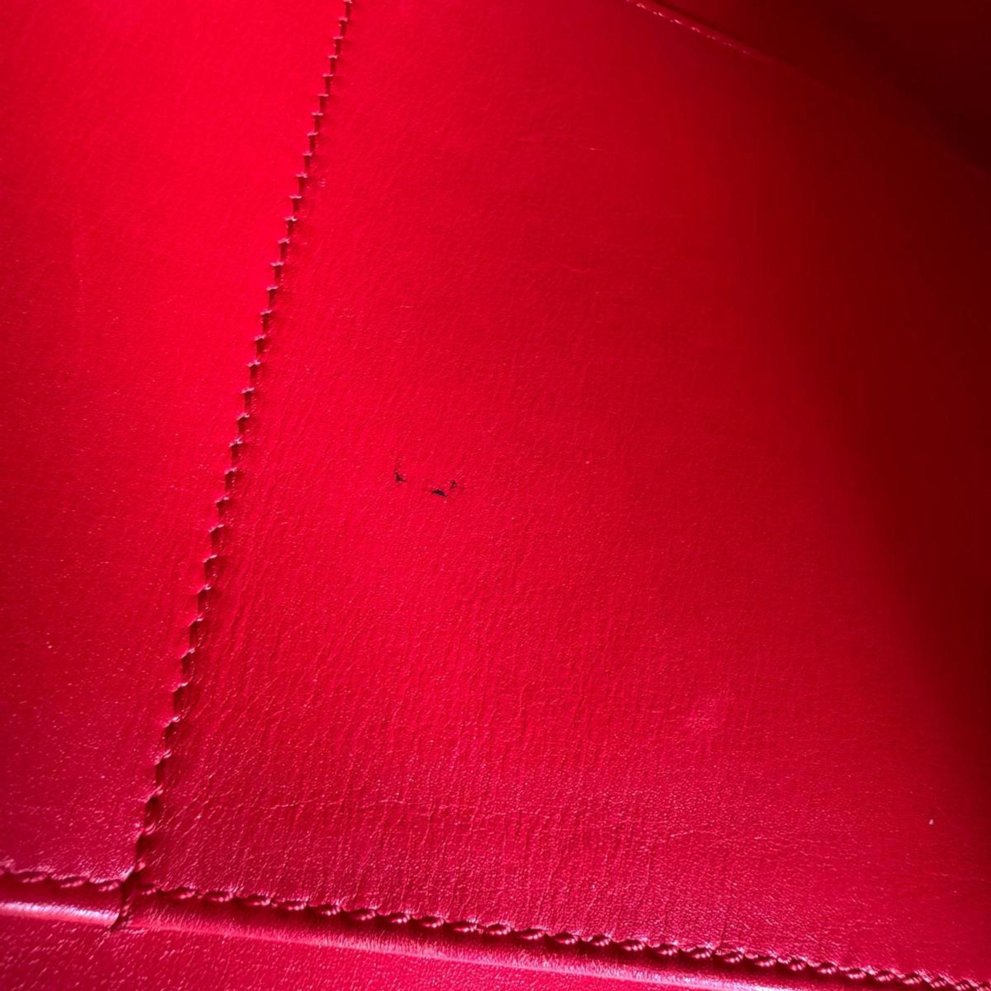 Louis Vuitton Louis Vuitton Infini City Steamer PM Handbag in Calfskin, M53029, Red Size ONE SIZE - 17 Thumbnail