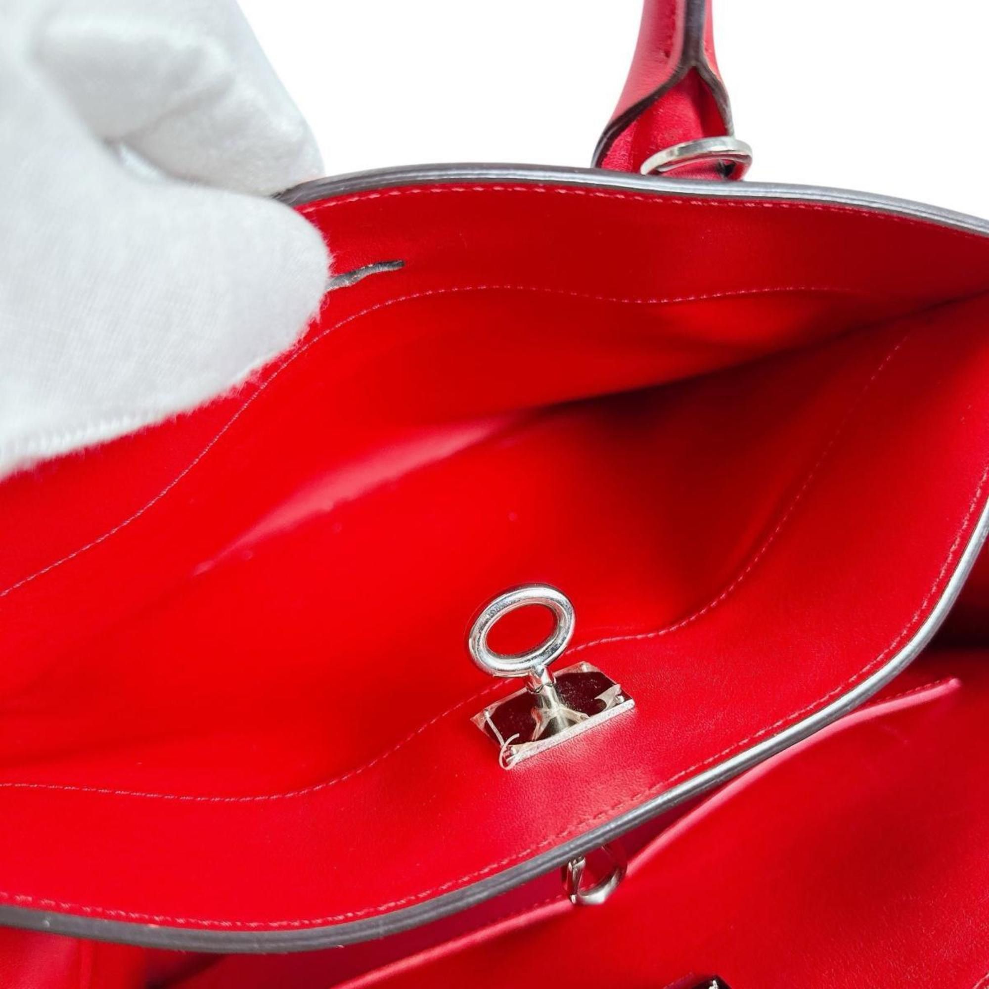 Louis Vuitton Louis Vuitton Infini City Steamer PM Handbag in Calfskin, M53029, Red Size ONE SIZE - 15 Thumbnail