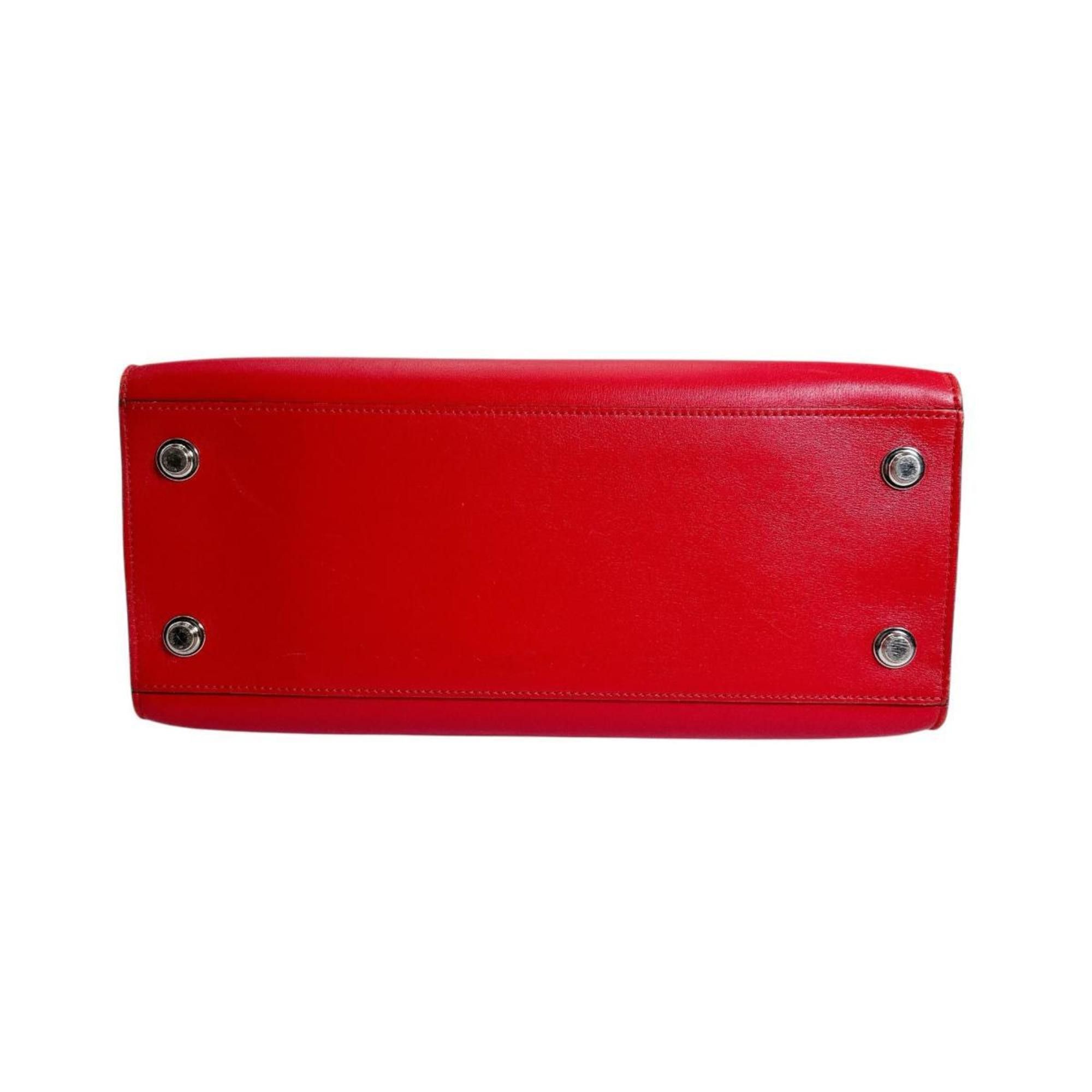Louis Vuitton Louis Vuitton Infini City Steamer PM Handbag in Calfskin, M53029, Red Size ONE SIZE - 4 Thumbnail