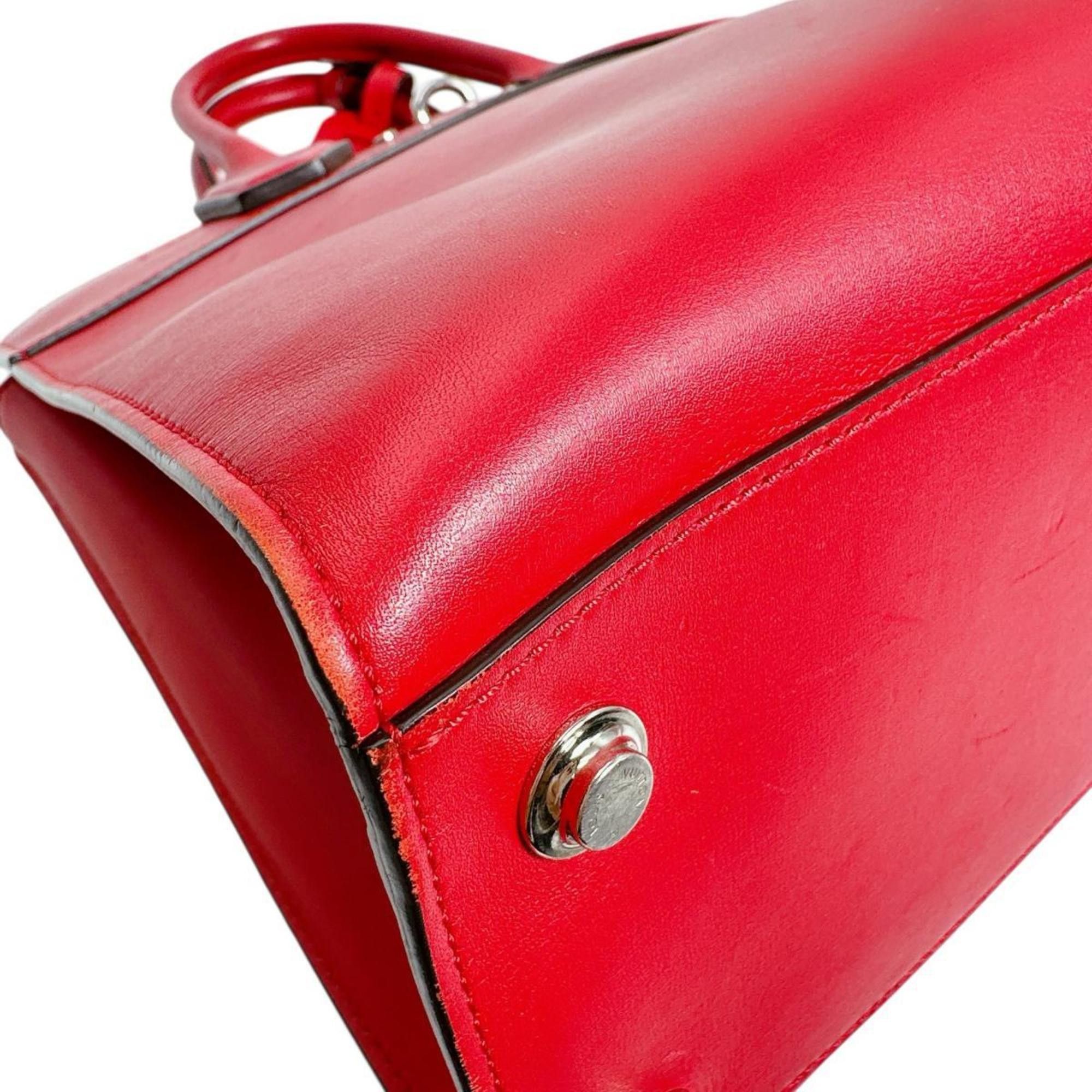 Louis Vuitton Louis Vuitton Infini City Steamer PM Handbag in Calfskin, M53029, Red Size ONE SIZE - 8 Thumbnail