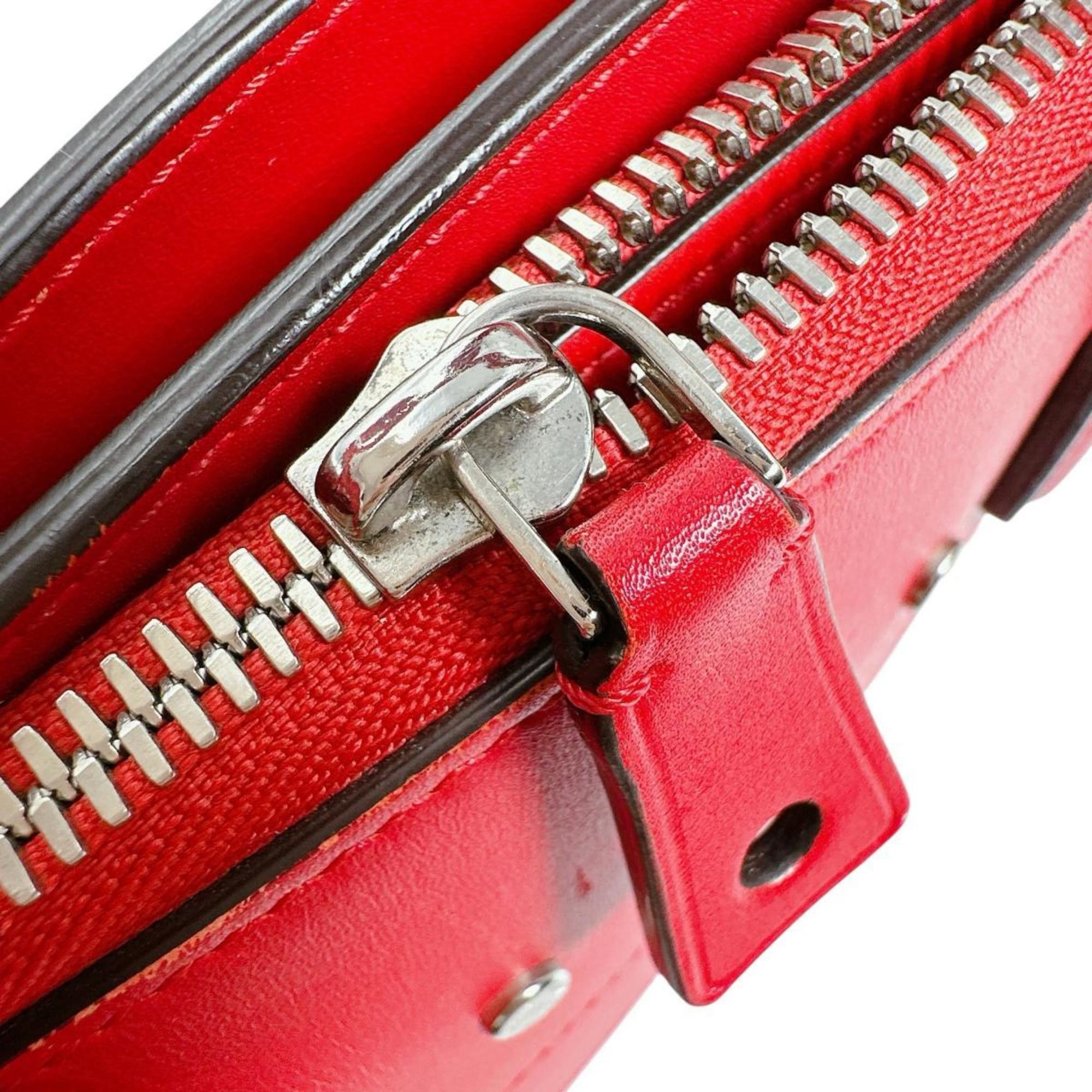 Louis Vuitton Louis Vuitton Infini City Steamer PM Handbag in Calfskin, M53029, Red Size ONE SIZE - 19 Thumbnail