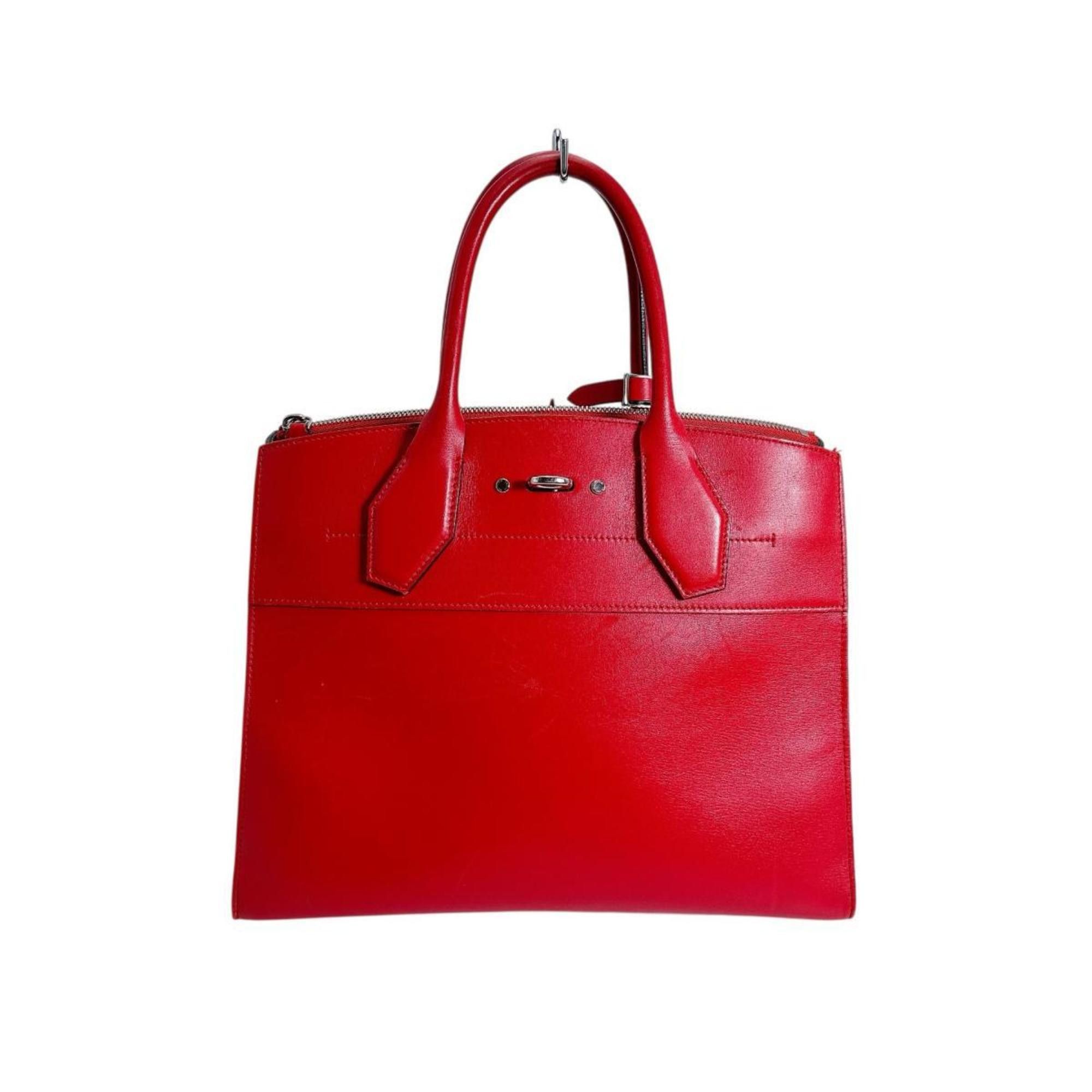 Louis Vuitton Louis Vuitton Infini City Steamer PM Handbag in Calfskin, M53029, Red Size ONE SIZE - 2 Thumbnail