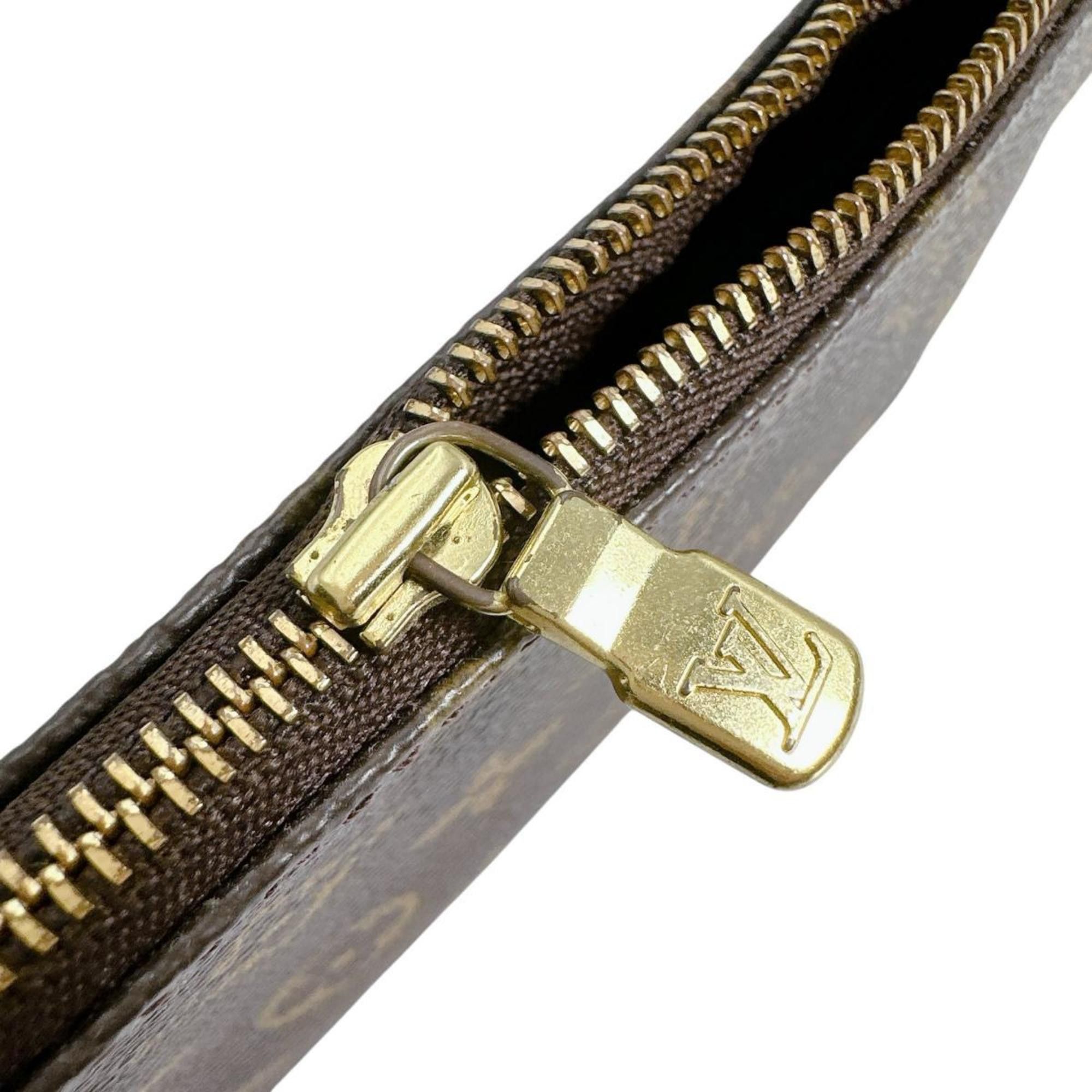 Louis Vuitton Louis Vuitton Shoulder Bag Pouch Pochette Accessoires Long Strap Monogram M51980 Brown Size ONE SIZE - 10 Thumbnail