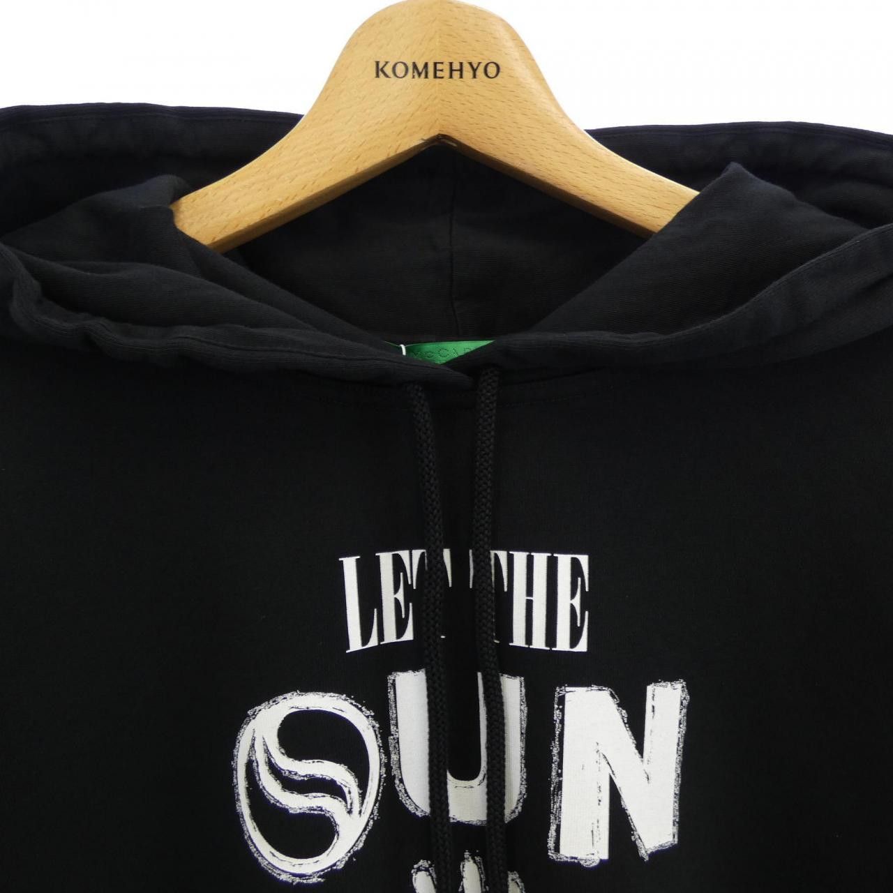 Stella McCartney Stella Mccartney Stella McCartney Sunshine Hoodie Hoodie Cotton Sweatshirts & Hoodies DUTY FREE for USA Size ONE SIZE - 5 Thumbnail