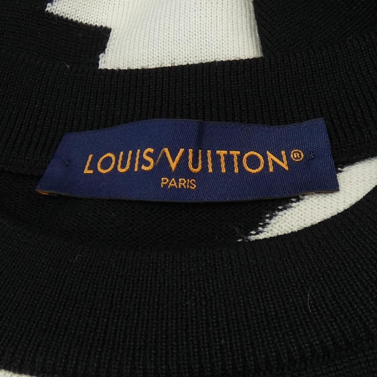 Louis Vuitton Louis Vuitton Louis Vuitton HON34WT26 Knit Cotton Tops HON34WT26 DUTY FREE for USA Size ONE SIZE - 4 Thumbnail