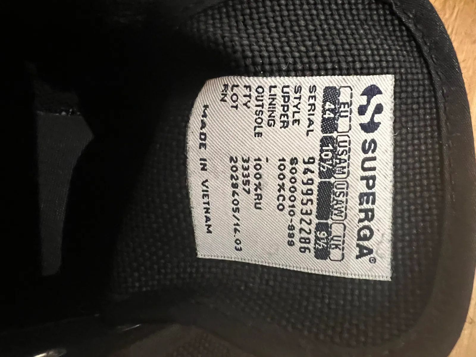 Superga Superga 2750 Cotu Classic Sneakers Size US 12 / EU 45 - 3 Thumbnail