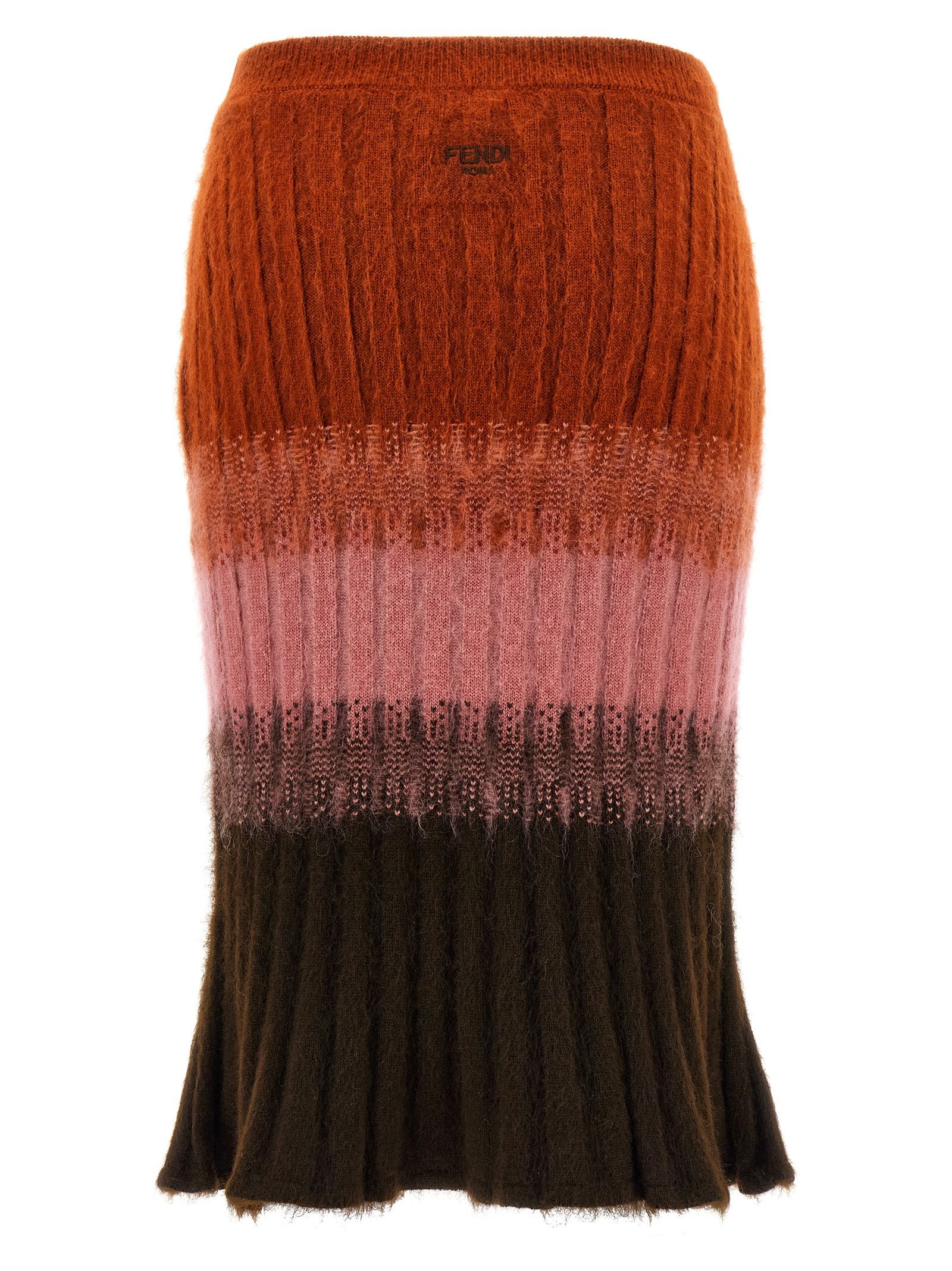 Fendi Wool Skirt Size 26" / US 2 / IT 38 - 2 Thumbnail