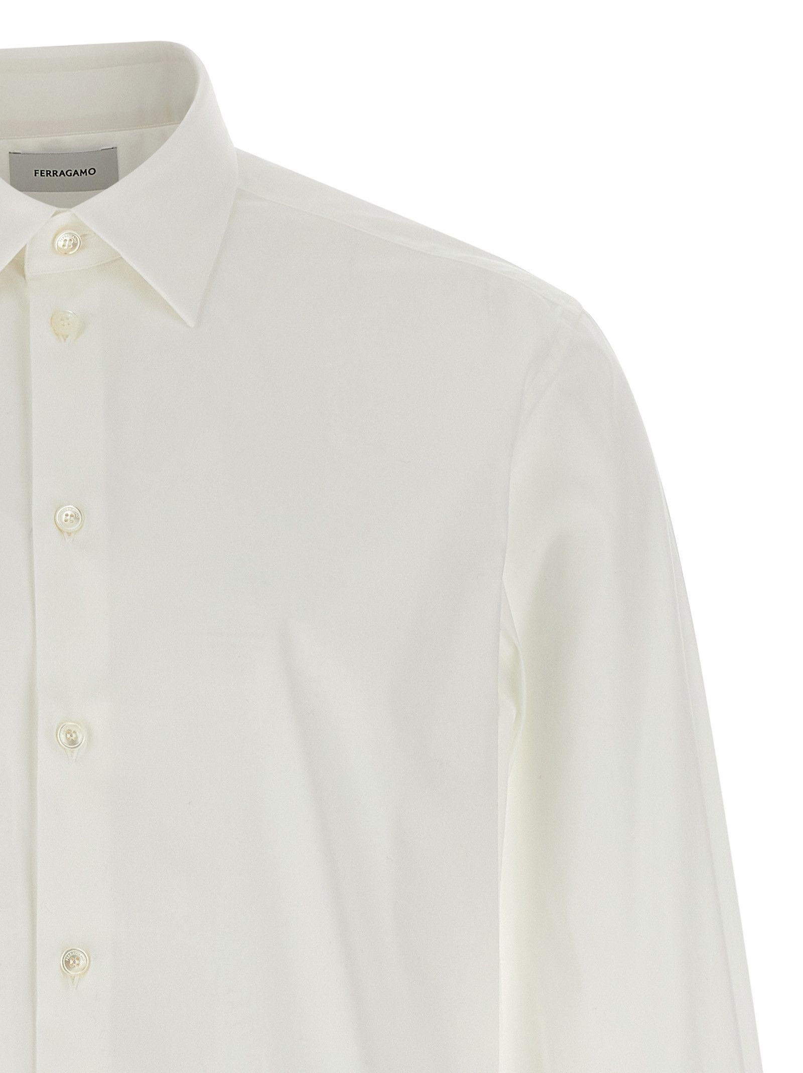 Salvatore Ferragamo Poplin Shirt Size US S / EU 44-46 / 1 - 3 Thumbnail
