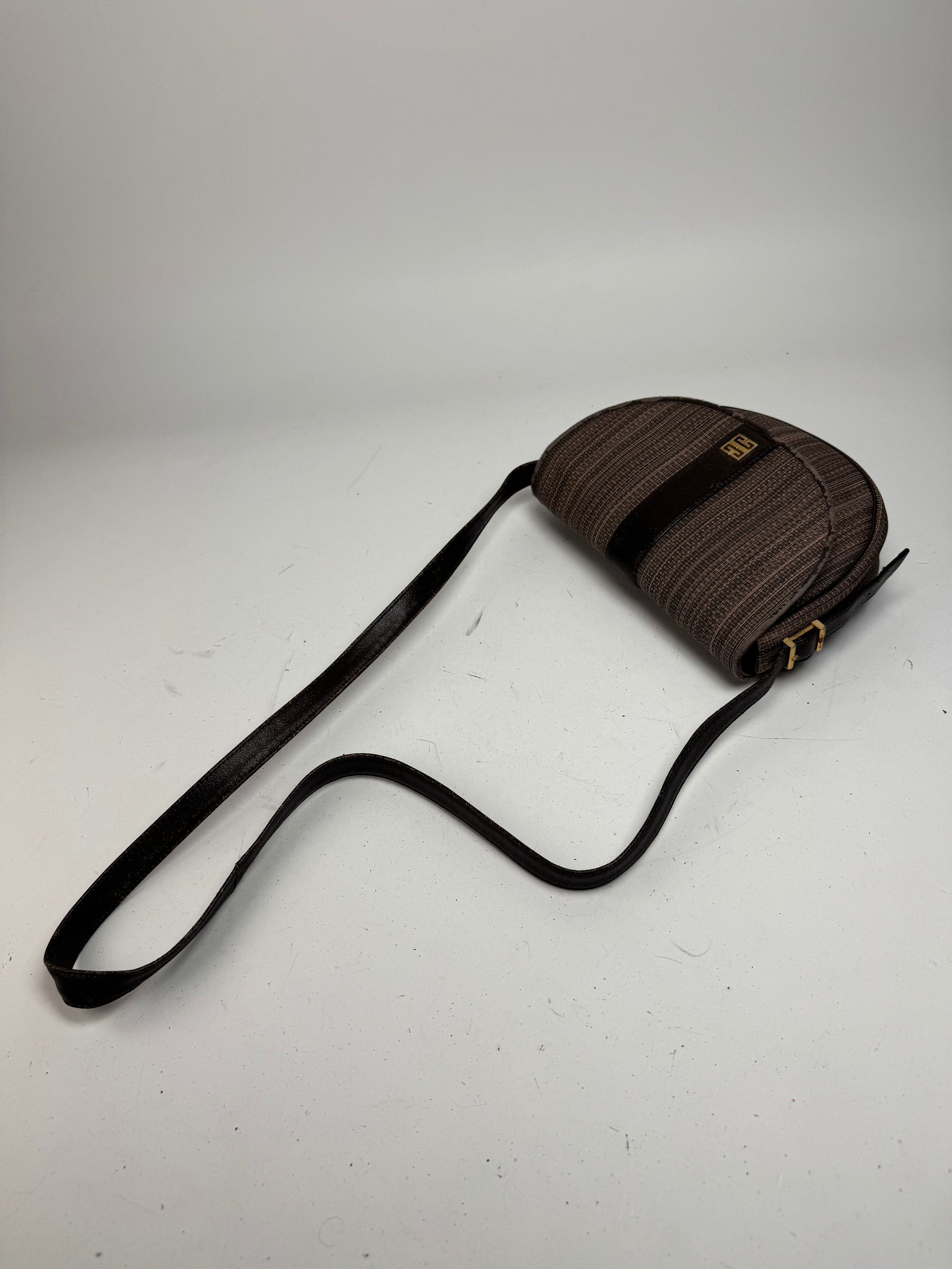 Givenchy Vintage Leather Shoulder in Bag Brown Size ONE SIZE - 10 Thumbnail