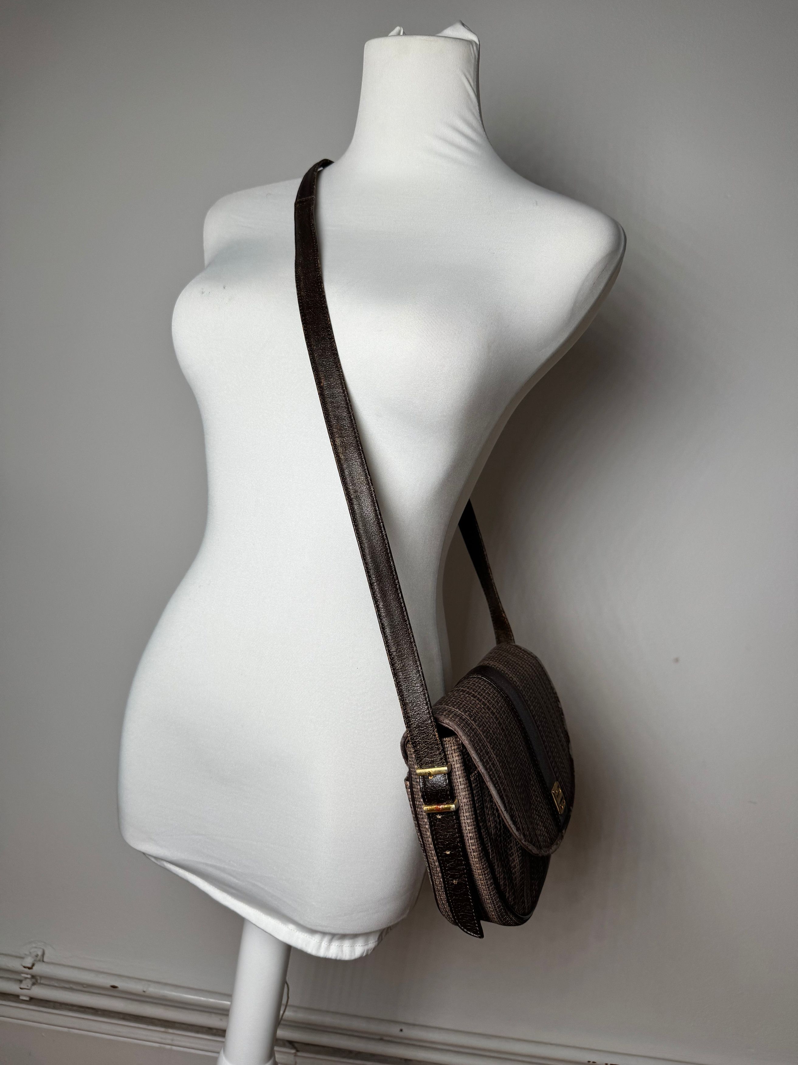 Givenchy Vintage Leather Shoulder in Bag Brown Size ONE SIZE - 6 Thumbnail