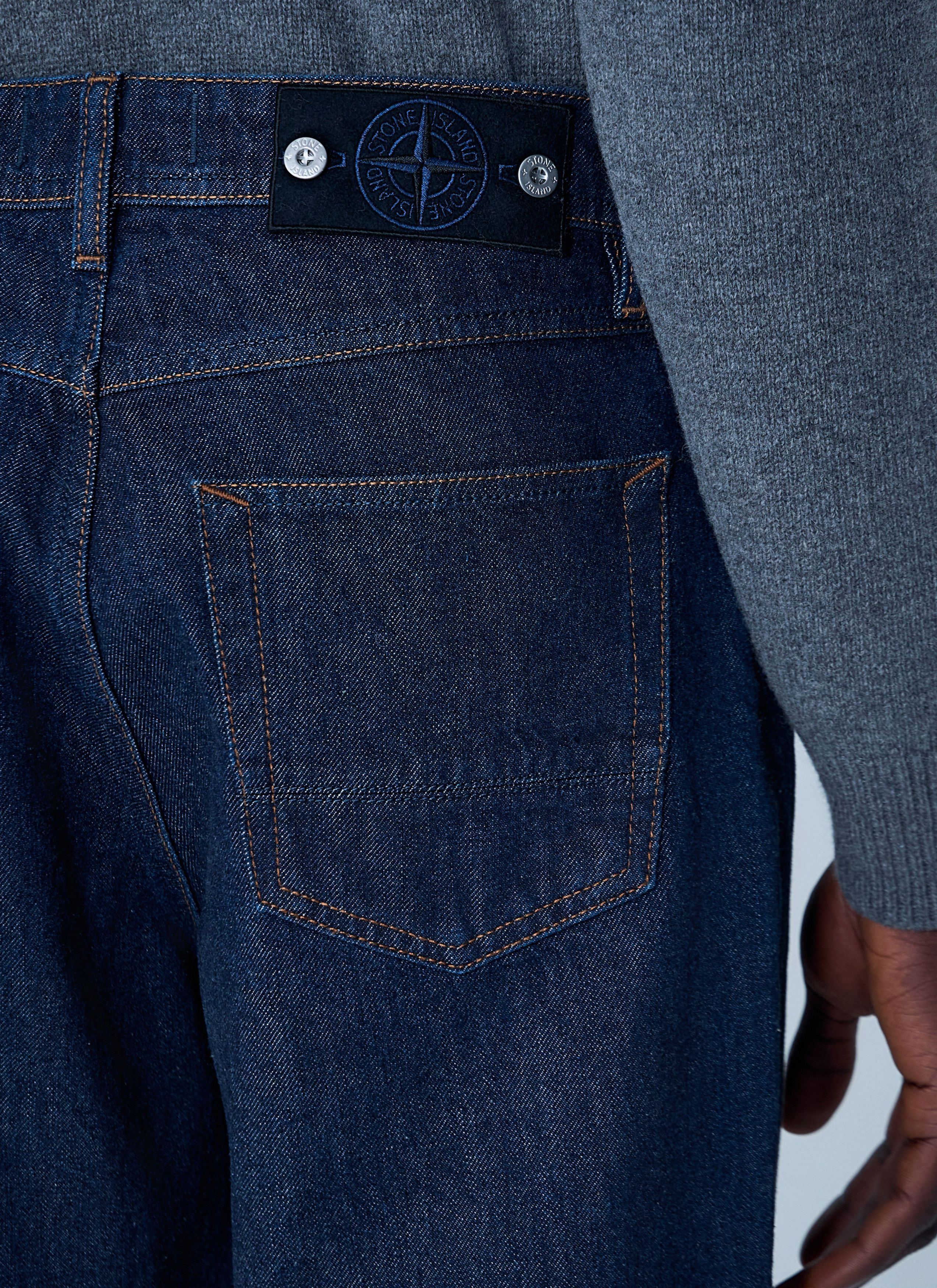 Stone Island Compass Patch Jeans Size US 36 / EU 52 - 6 Thumbnail