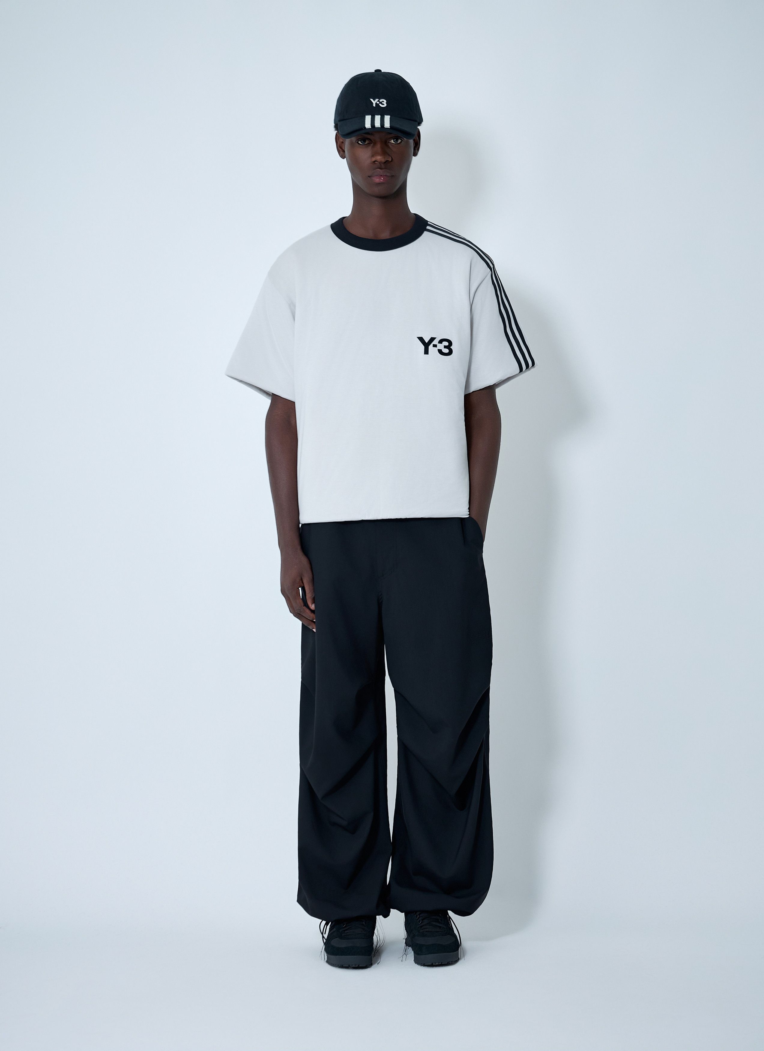 Y-3 Padded Logo Motif T-Shirt Size US S / EU 44-46 / 1 - 2 Thumbnail