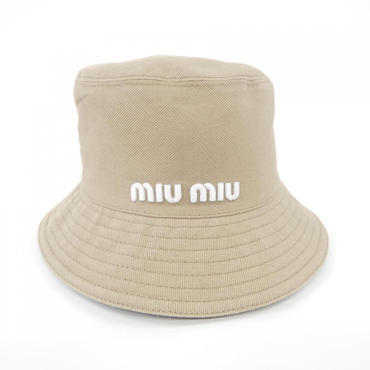 Miu Miu Miu Miu Miu Miu Hat Others Hats 5HC196 2DXI DUTY FREE for USA Size ONE SIZE - 2 Thumbnail