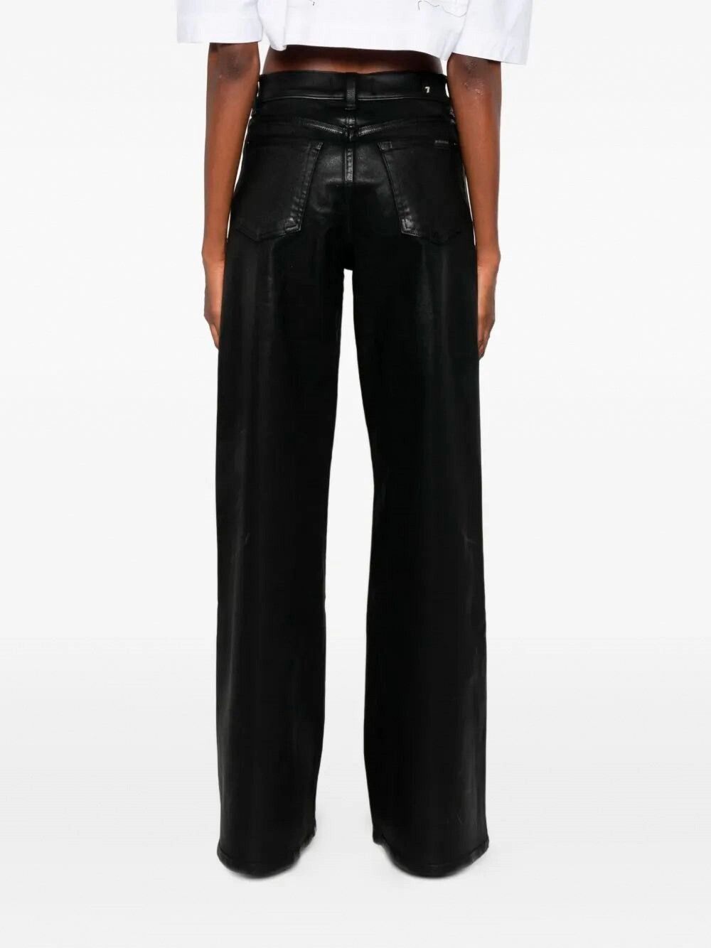 7 For All Mankind `Lotta Coated` Jeans Size 25" / US 0 / IT 36 - 4 Thumbnail