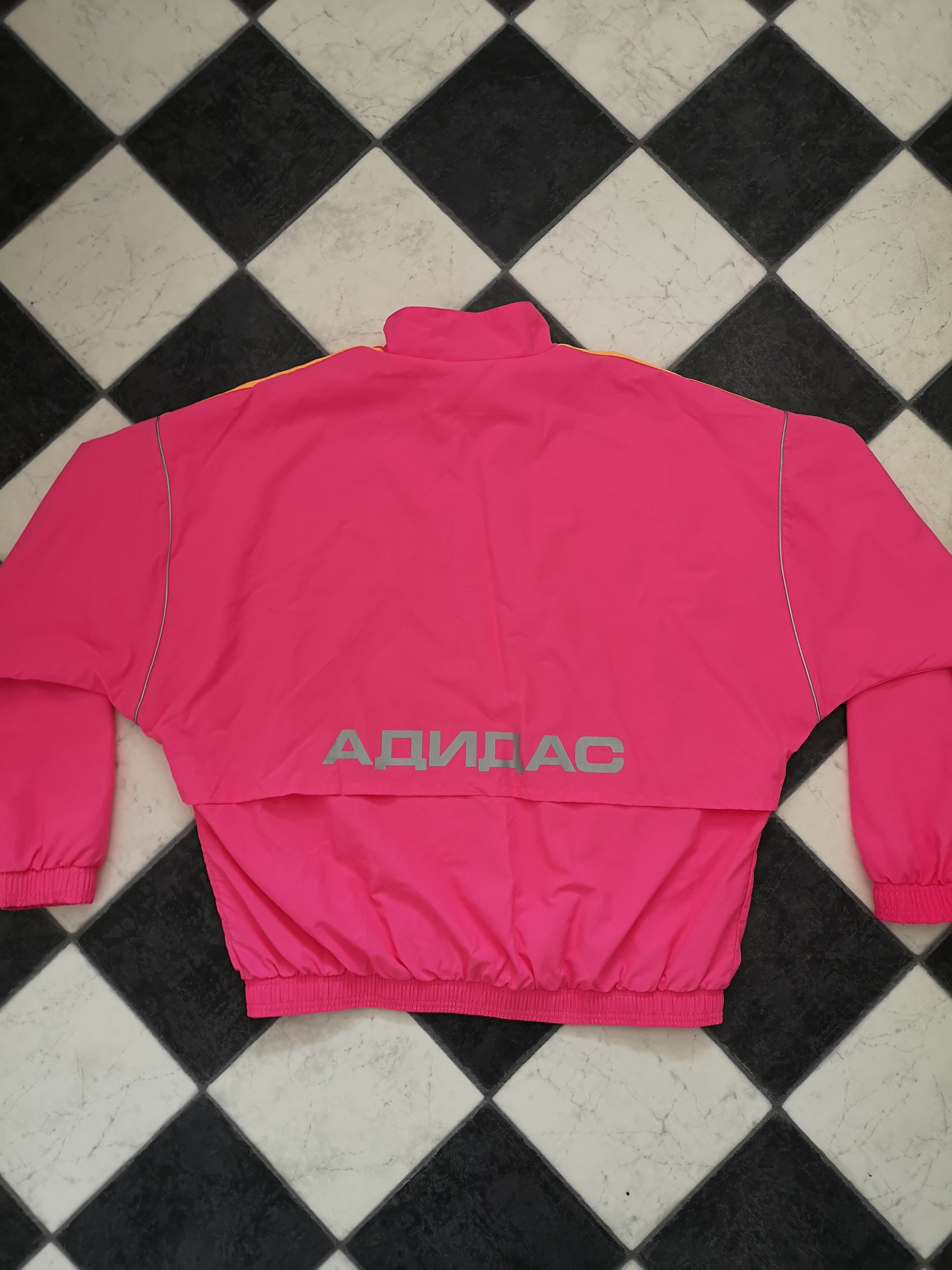 Adidas × Gosha Rubchinskiy Gosha Adidas Oversized Pink Jacket Size US XL / EU 56 / 4 - 4 Thumbnail