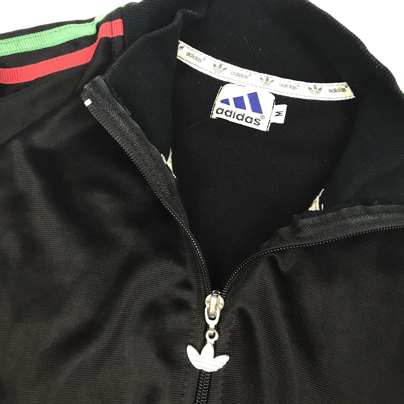 Adidas Vintage Rasta Three Stripe Track Jacket 70s 80s Size US M / EU 48-50 / 2 - 3 Preview