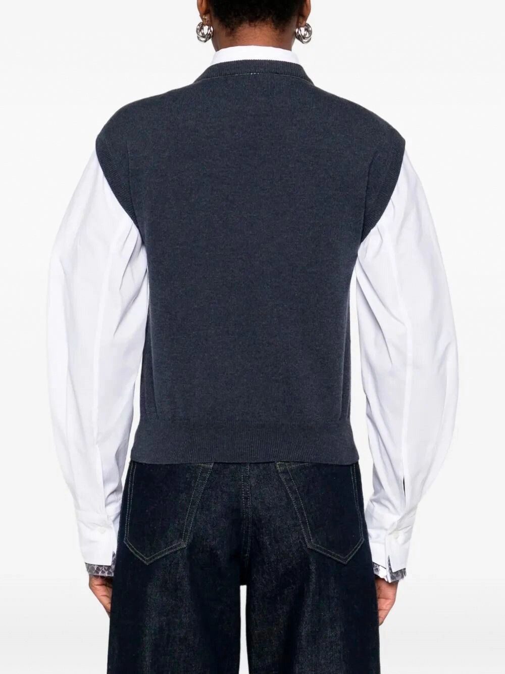 Brunello Cucinelli Cashmere Knitted Vest Size S / US 4 / IT 40 - 3 Thumbnail