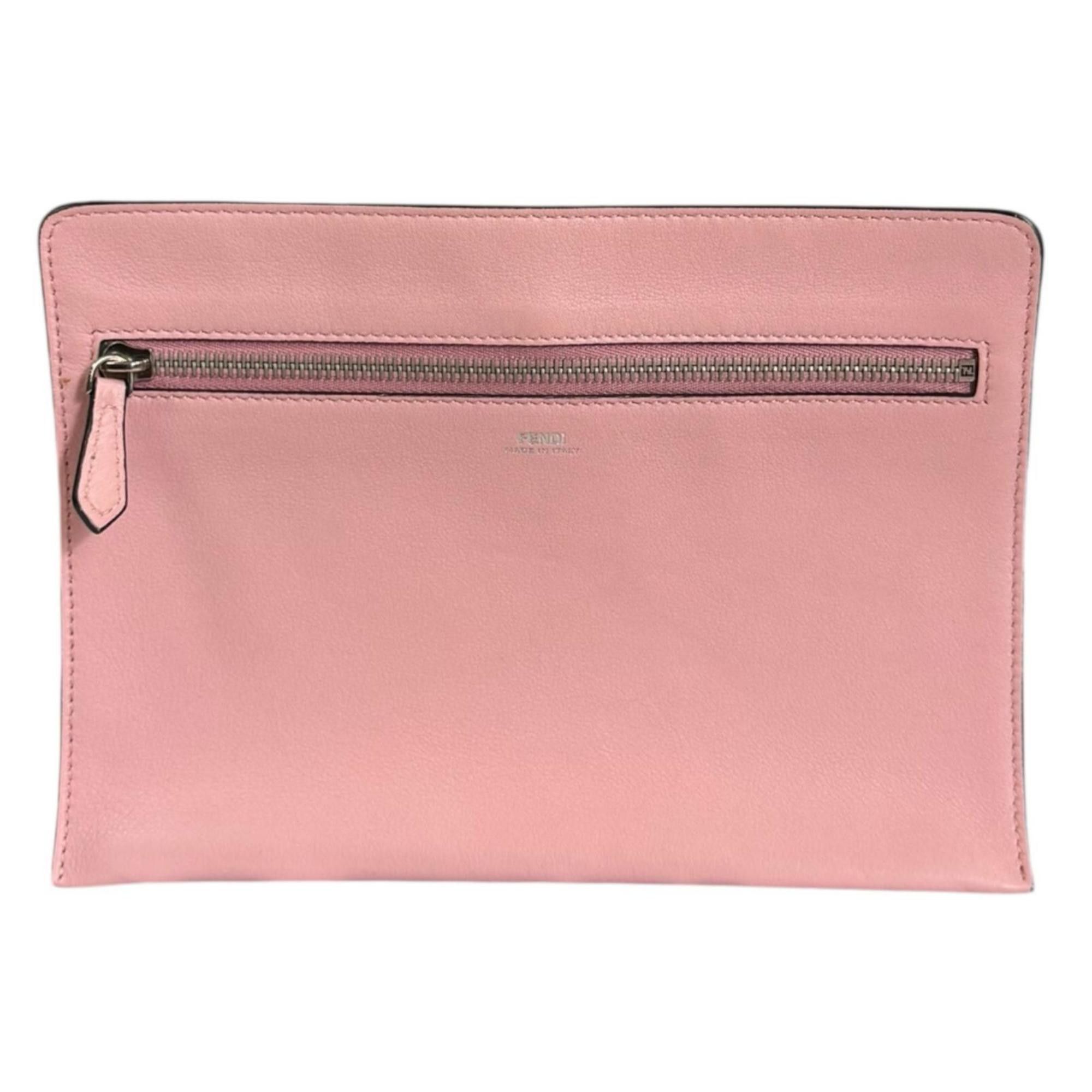 Fendi Fendi.com Fendi Leather Shoulder Bag 8BN293 Brown Women's FENDI 2-Way Size ONE SIZE - 16 Thumbnail