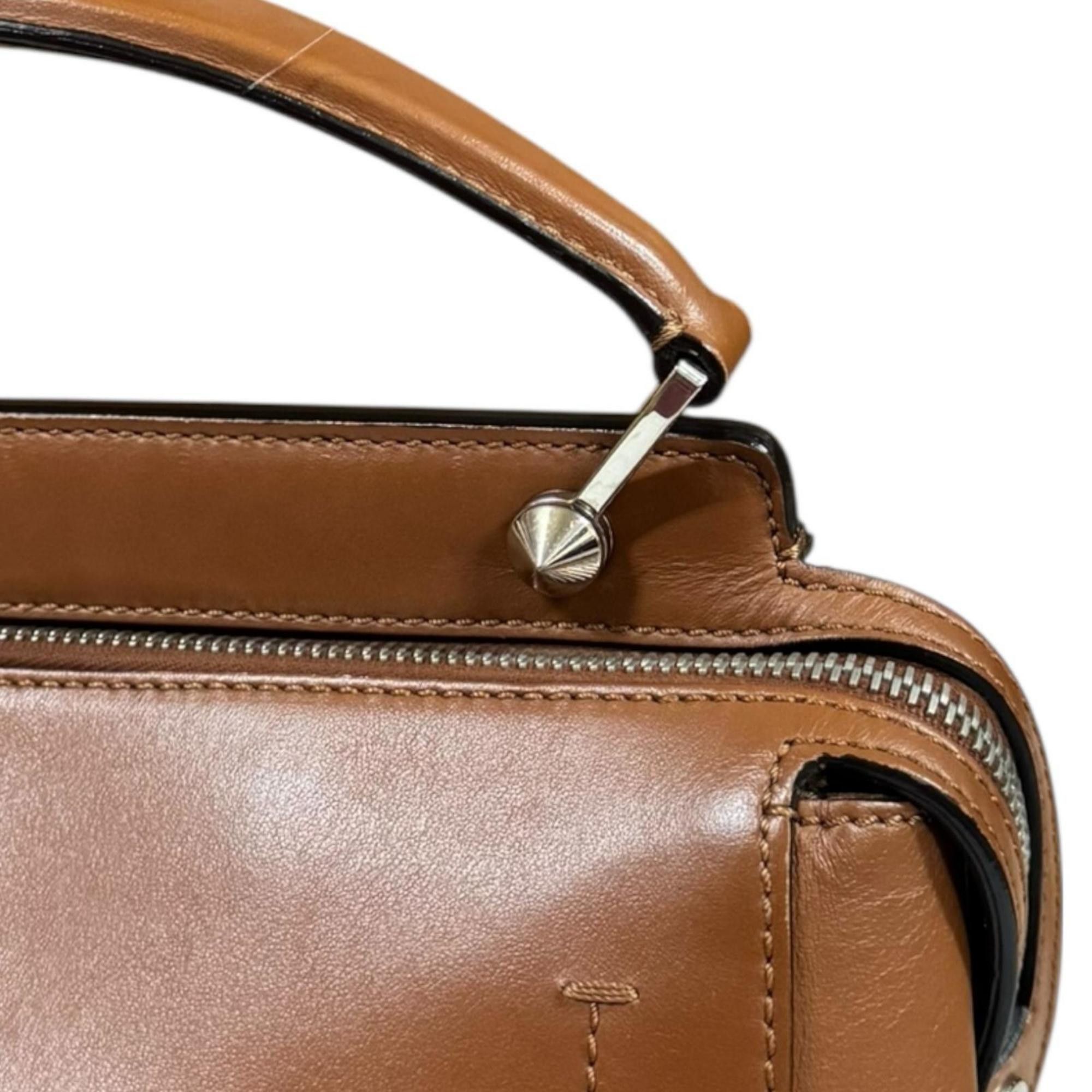 Fendi Fendi.com Fendi Leather Shoulder Bag 8BN293 Brown Women's FENDI 2-Way Size ONE SIZE - 13 Thumbnail