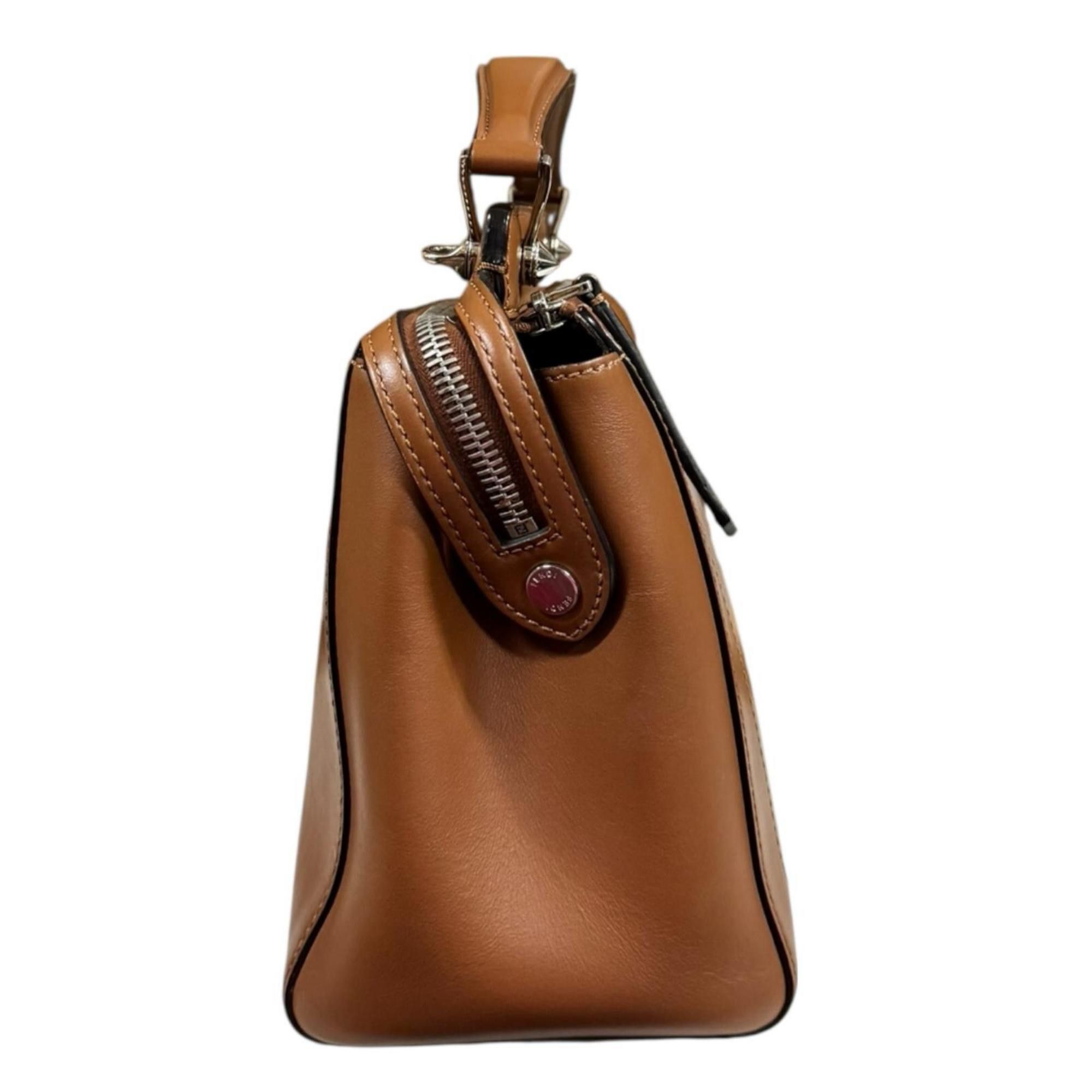 Fendi Fendi.com Fendi Leather Shoulder Bag 8BN293 Brown Women's FENDI 2-Way Size ONE SIZE - 5 Thumbnail