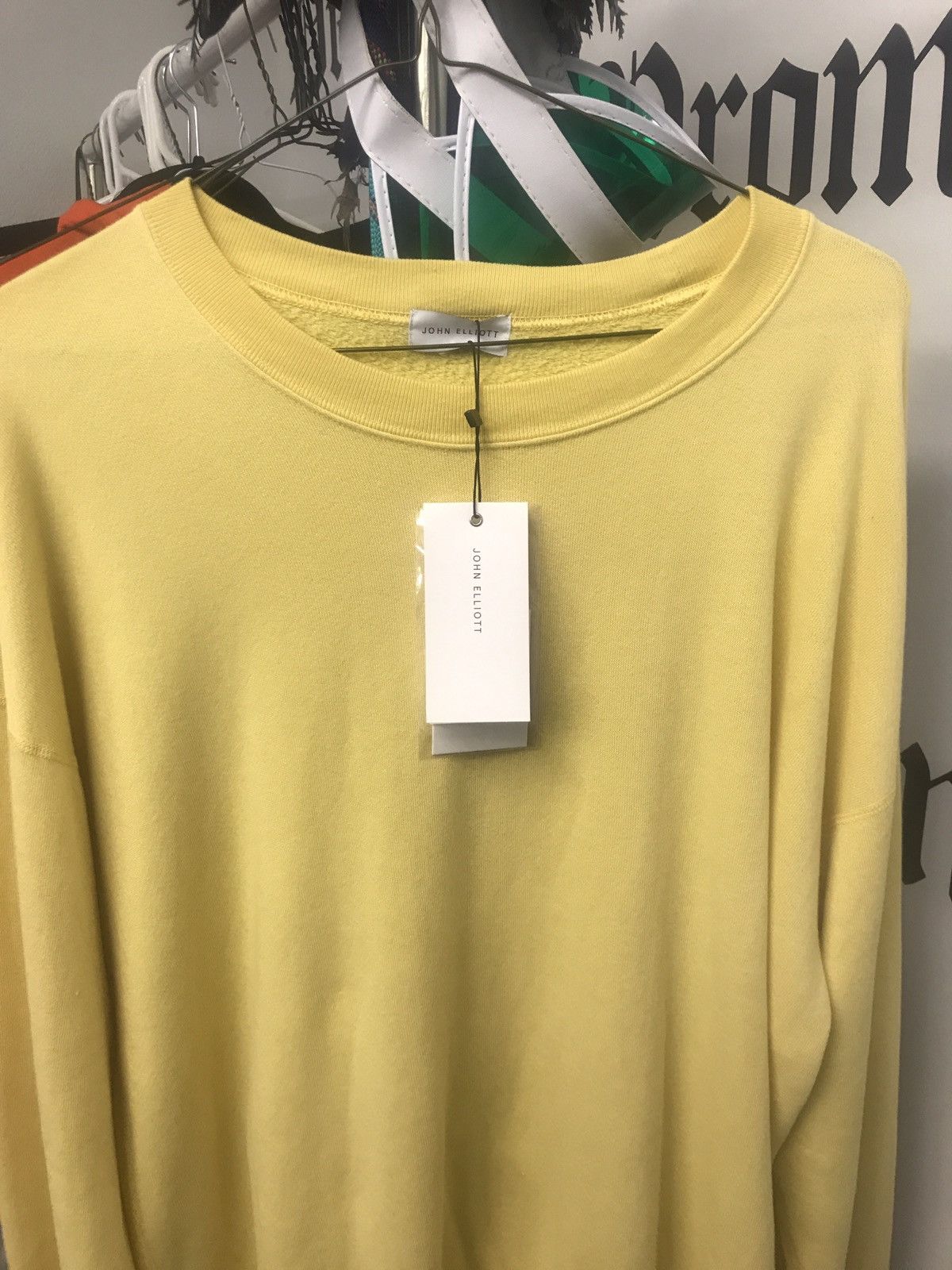 John Elliott John Elliott Vintage Fleece Crew Neck Size US XXL / EU 58 / 5 - 2 Thumbnail