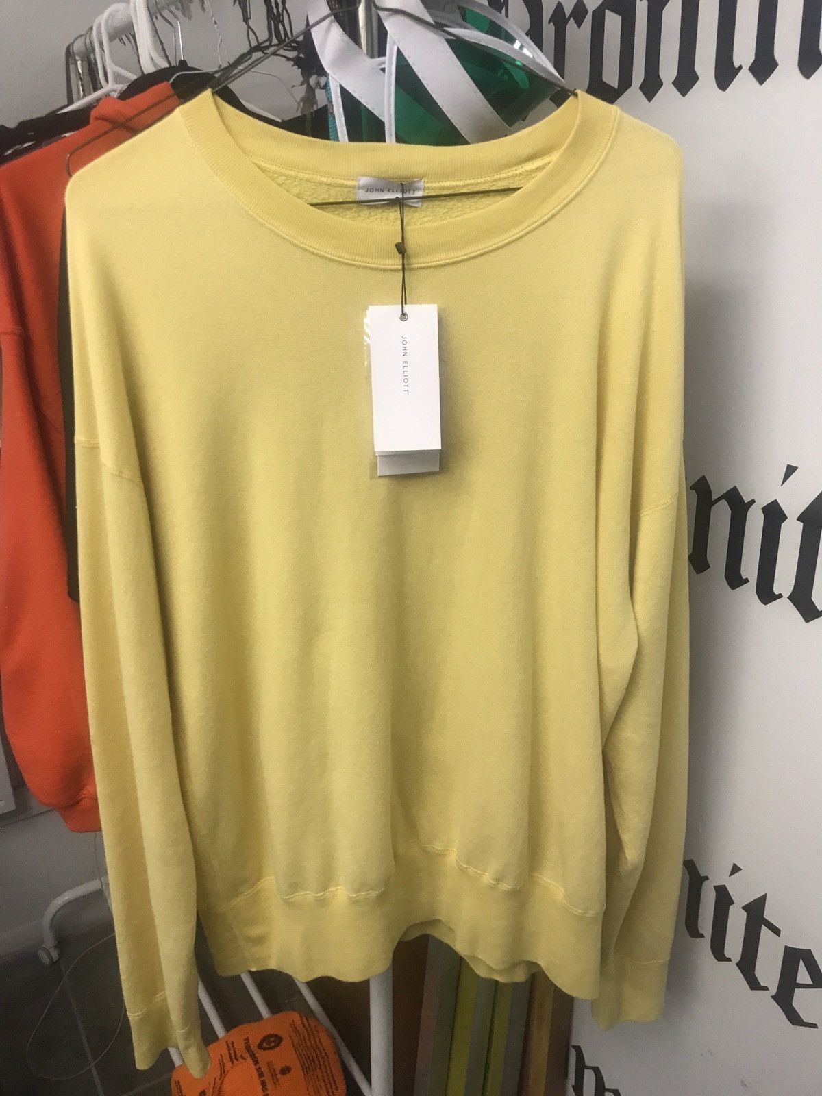 John Elliott John Elliott Vintage Fleece Crew Neck Size US XXL / EU 58 / 5 - 1 Thumbnail