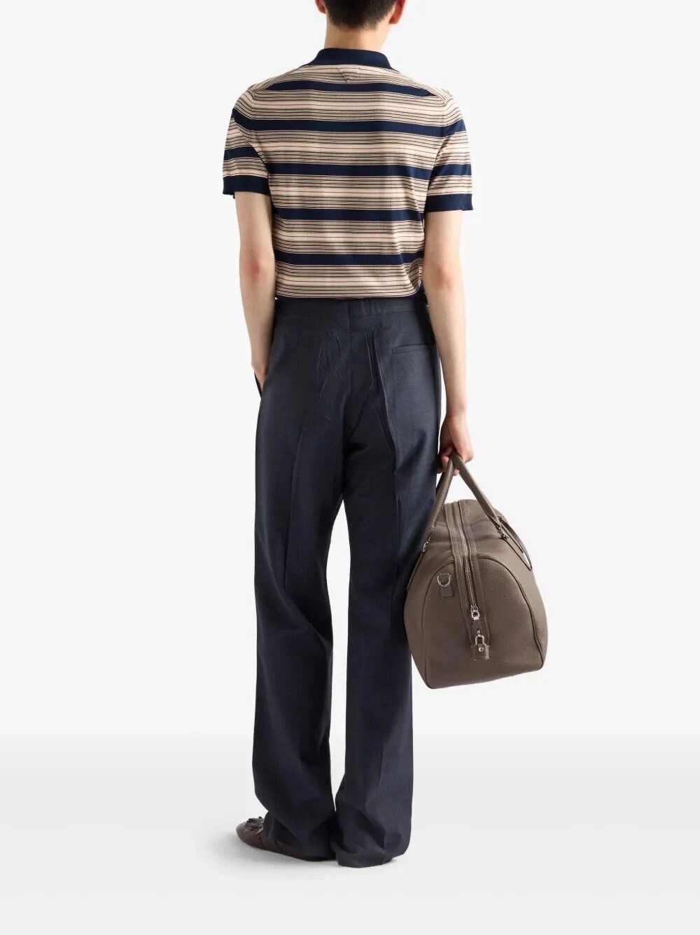 Prada Cotton Polo Shirt Size US L / EU 52-54 / 3 - 4 Thumbnail