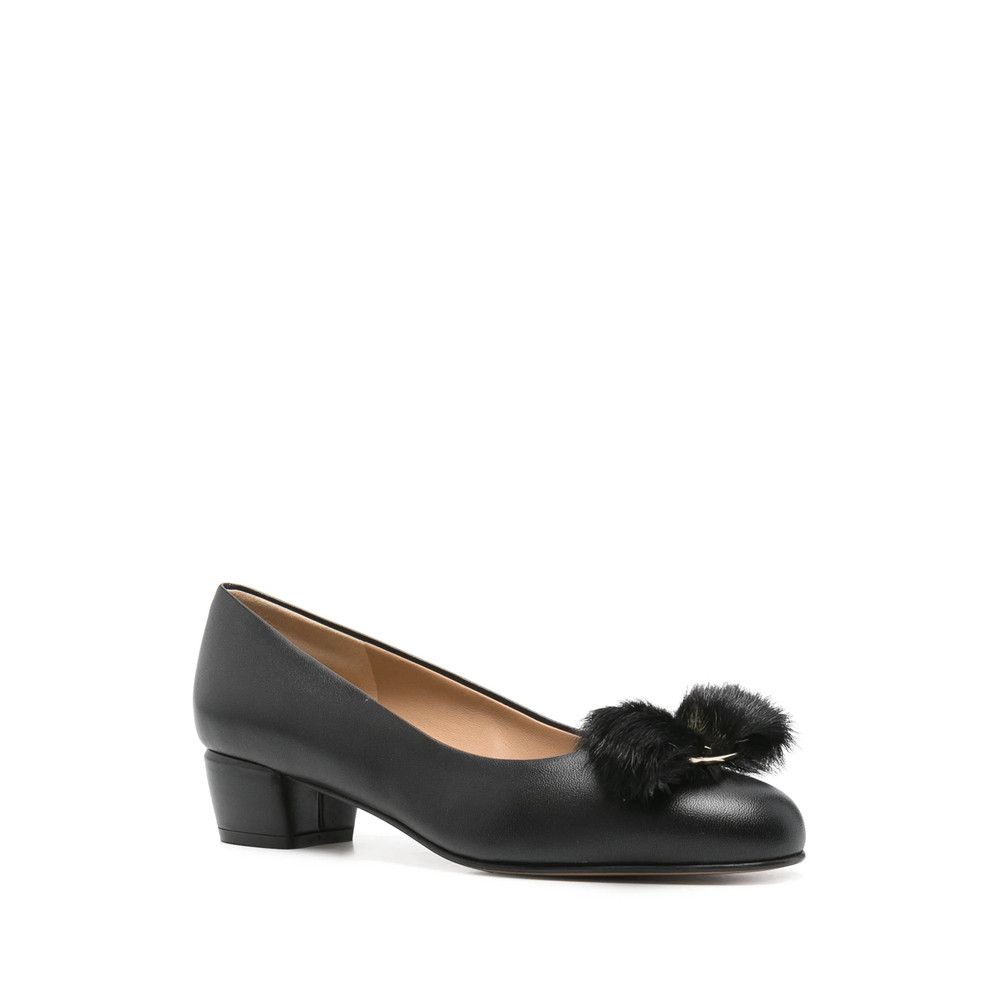 Salvatore Ferragamo Ferragamo BLACK Ballet Flats Size US 6.5 / IT 36.5 - 4 Thumbnail