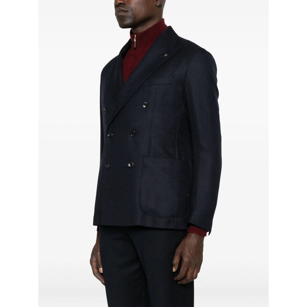 Tagliatore Tagliatore BLUE Jackets - Suit & Dinner Jackets Size US XXL / EU 58 / 5 - 5 Thumbnail