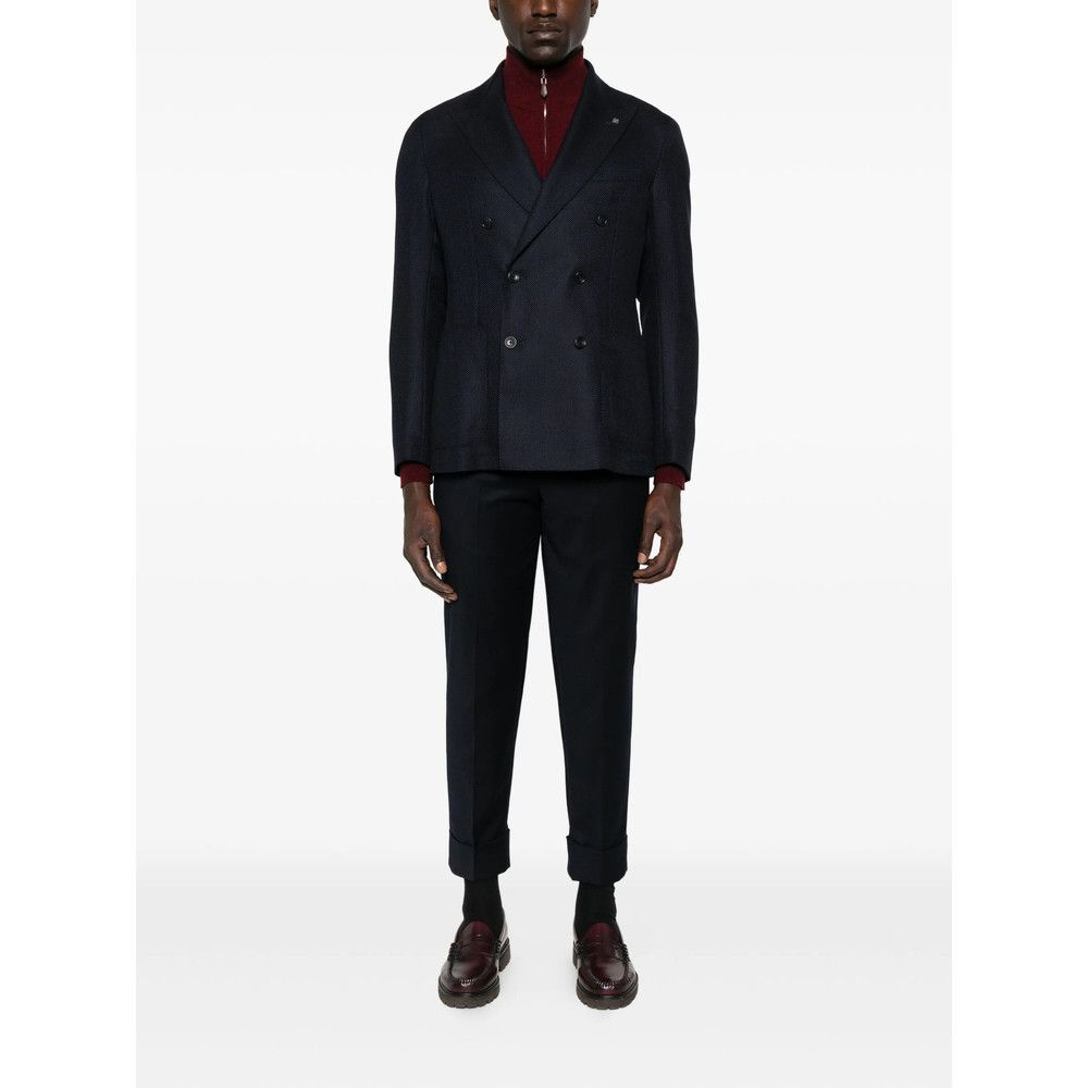 Tagliatore Tagliatore BLUE Jackets - Suit & Dinner Jackets Size US XXL / EU 58 / 5 - 2 Thumbnail