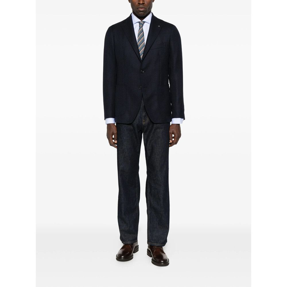 Tagliatore Tagliatore BLUE Jackets - Suit & Dinner Jackets Size US XXL / EU 58 / 5 - 5 Thumbnail