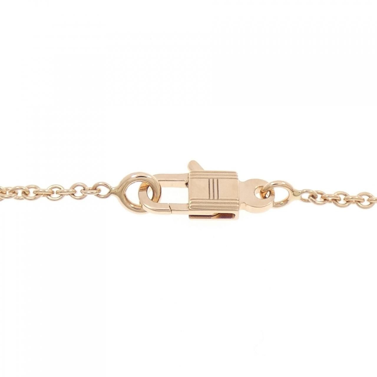 Hermes Hermes Hermes Kelly Cadenas Au750 Necklace Crocodile skin Necklace DUTY FREE for USA Size ONE SIZE - 5 Thumbnail