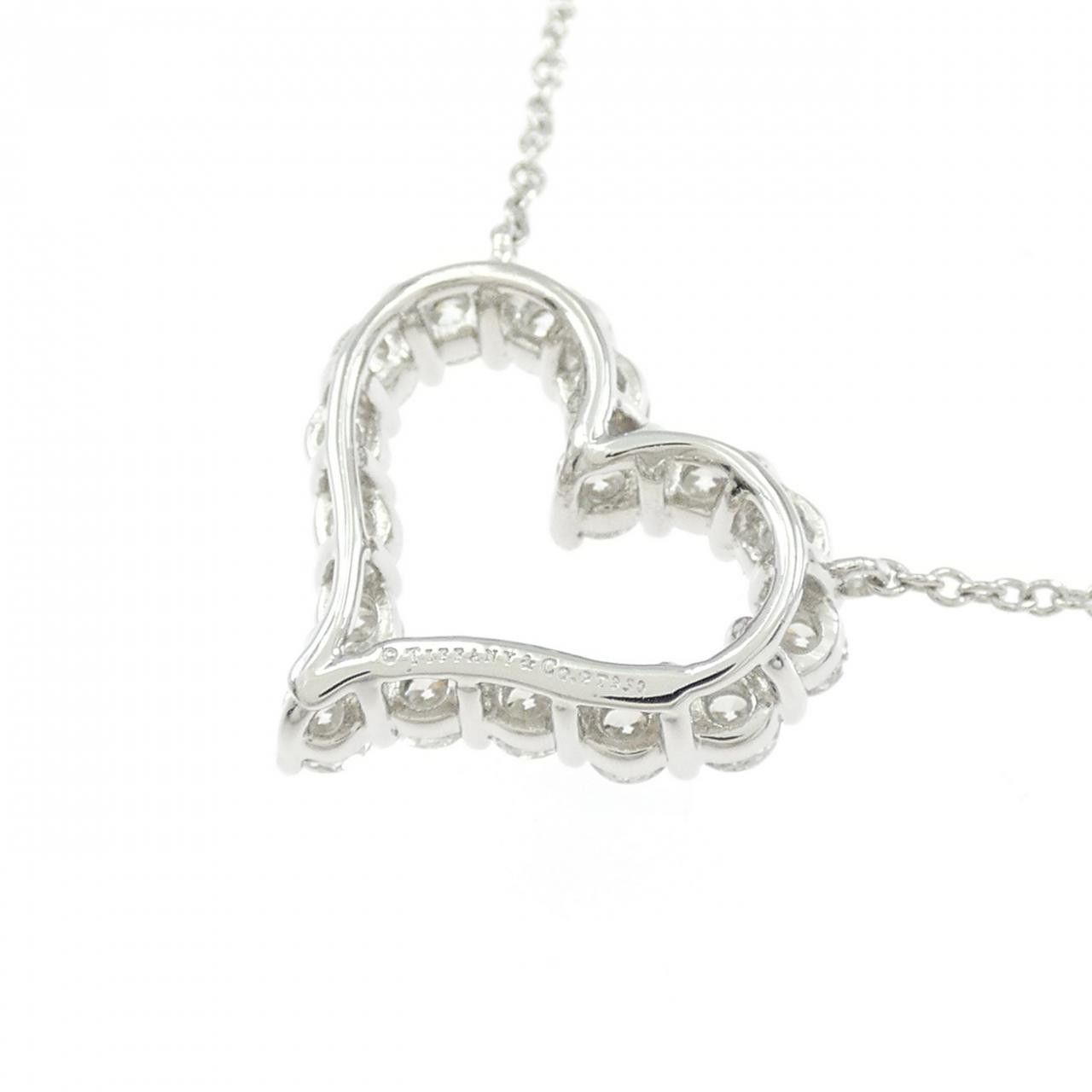 Tiffany & Co. Tiffany & Co. Tiffany Sentimental Heart PT950 Diamond Necklace Metal Necklace 60007523 DUTY FREE for USA Size ONE SIZE - 4 Thumbnail