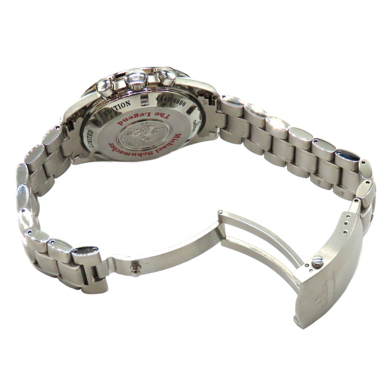 Omega Omega Omega Speedmaster Schumacher Legend Stainless Steel Watch Limited Metal Automatic 3559.32 DUTY FREE for USA Size ONE SIZE - 5 Thumbnail