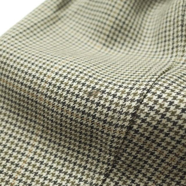 Other Other ORCIVAL Glen Plaid Wool Coat Leather Outerwear 18A-KI-002 DUTY FREE for USA Size ONE SIZE - 7 Thumbnail